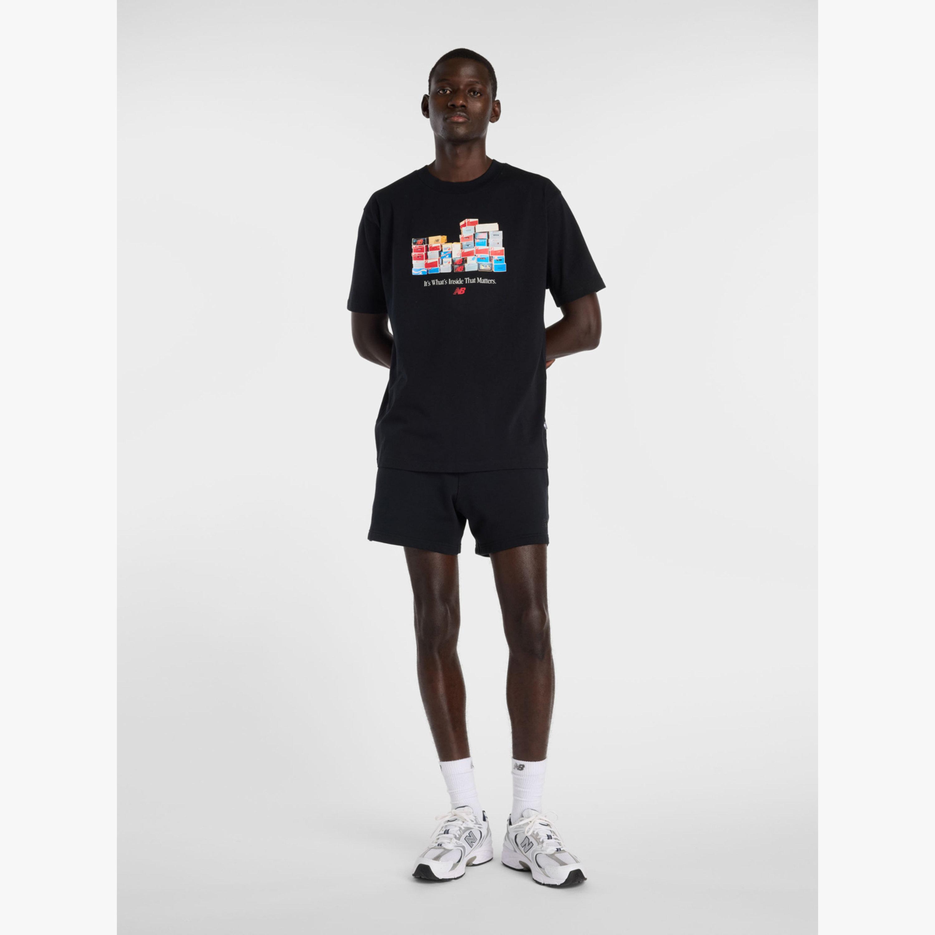 New Balance Black Graphic Print Relaxed Fit T-Shirt-men-clothing-tshirtsandpolos-tshirts-image-2
