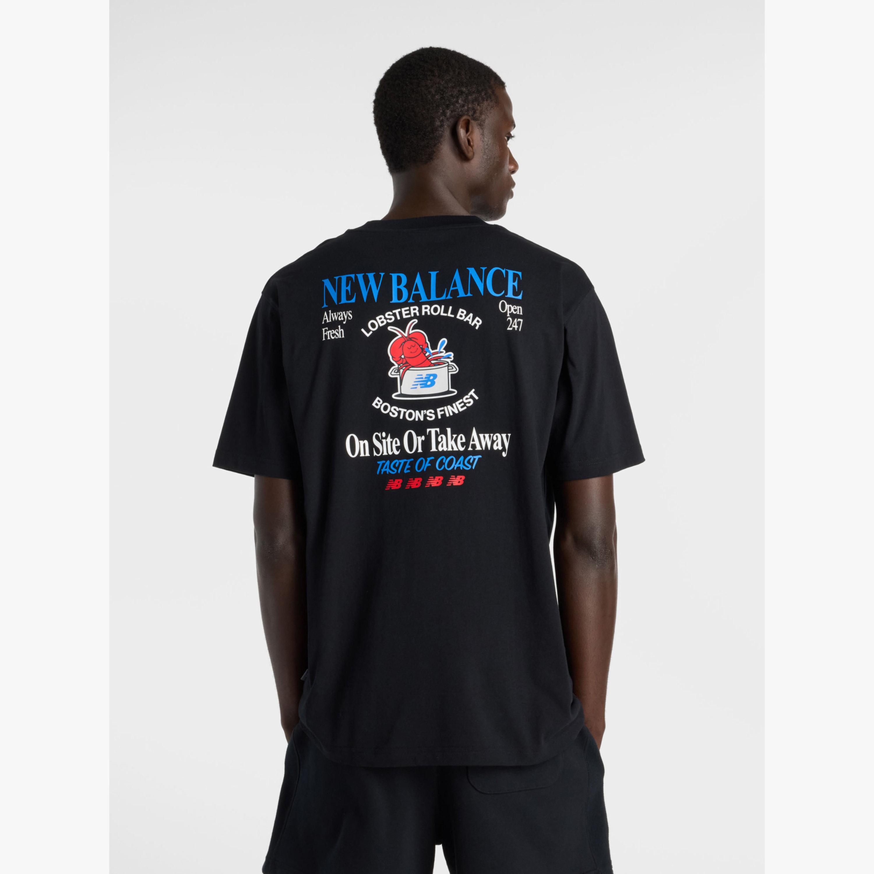 New Balance Black Graphic Print Cotton T-Shirt-men-clothing-tshirtsandpolos-tshirts-image-3