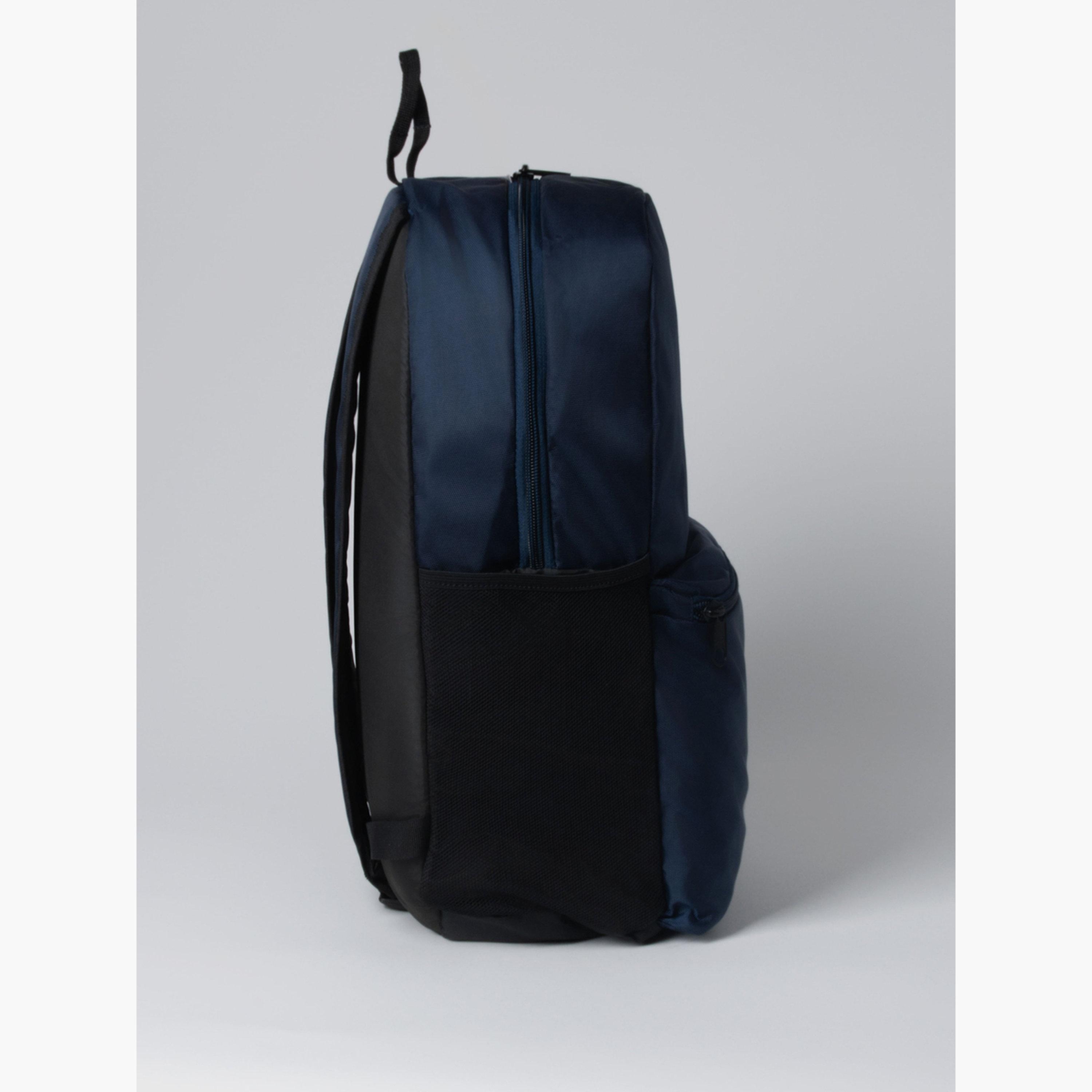 New Balance Navy Blue Logo Backpack-women-bagsandwallets-backpacks-image-5