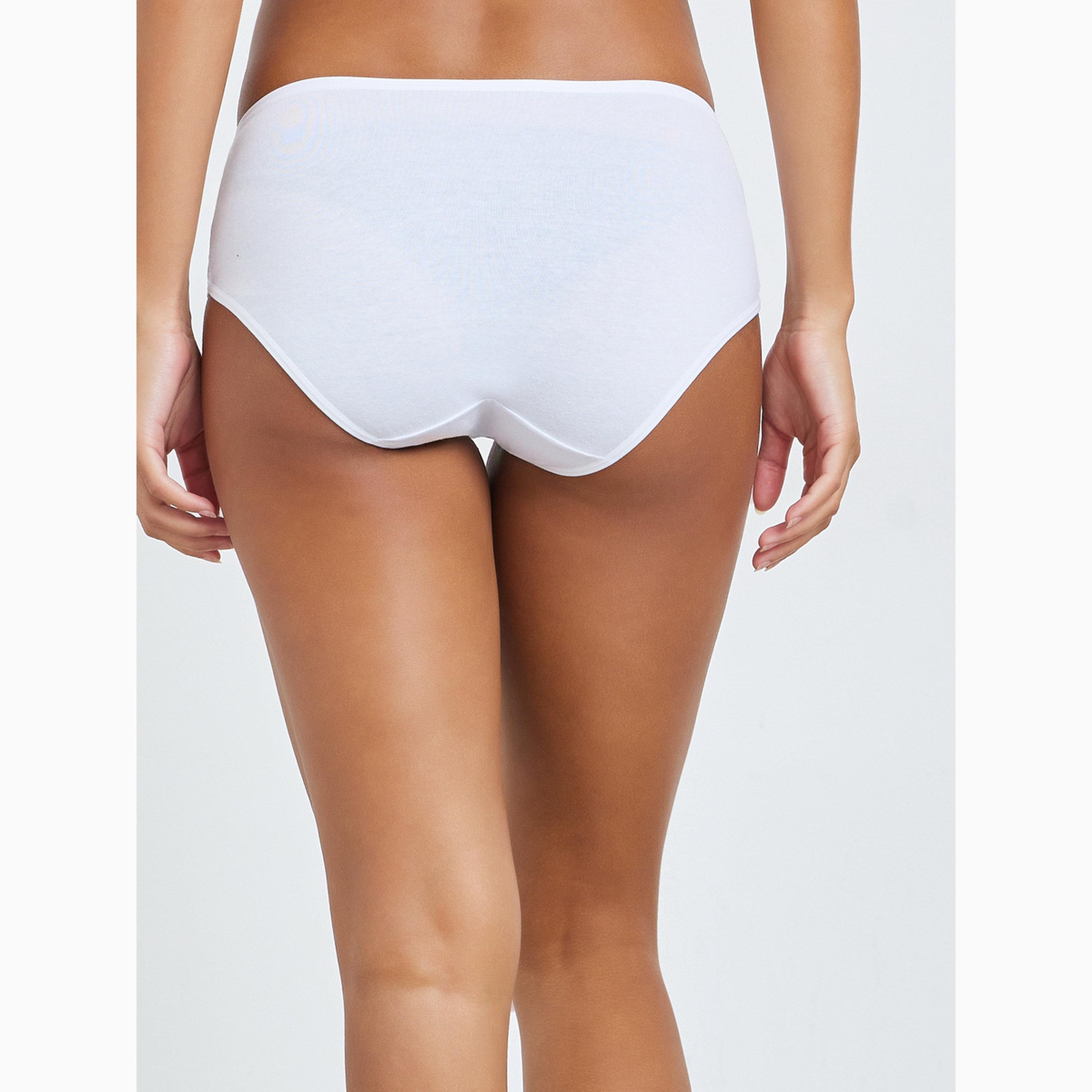 Styli Pack of 5 - Cotton Elastane Full Briefs-women-clothing-lingerie-panties-image-5
