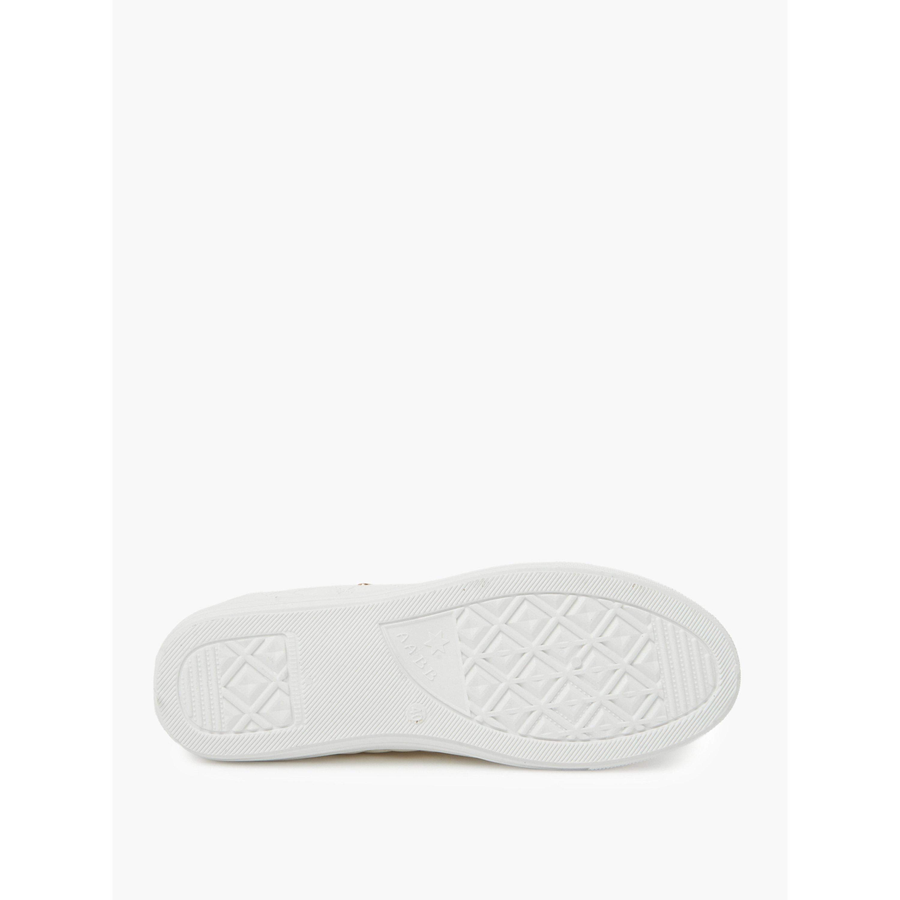 تيك تو - حذاء رياضي أبيض مبطن رباط من الجلد الصناعي-women-shoes-sneakers-image-6