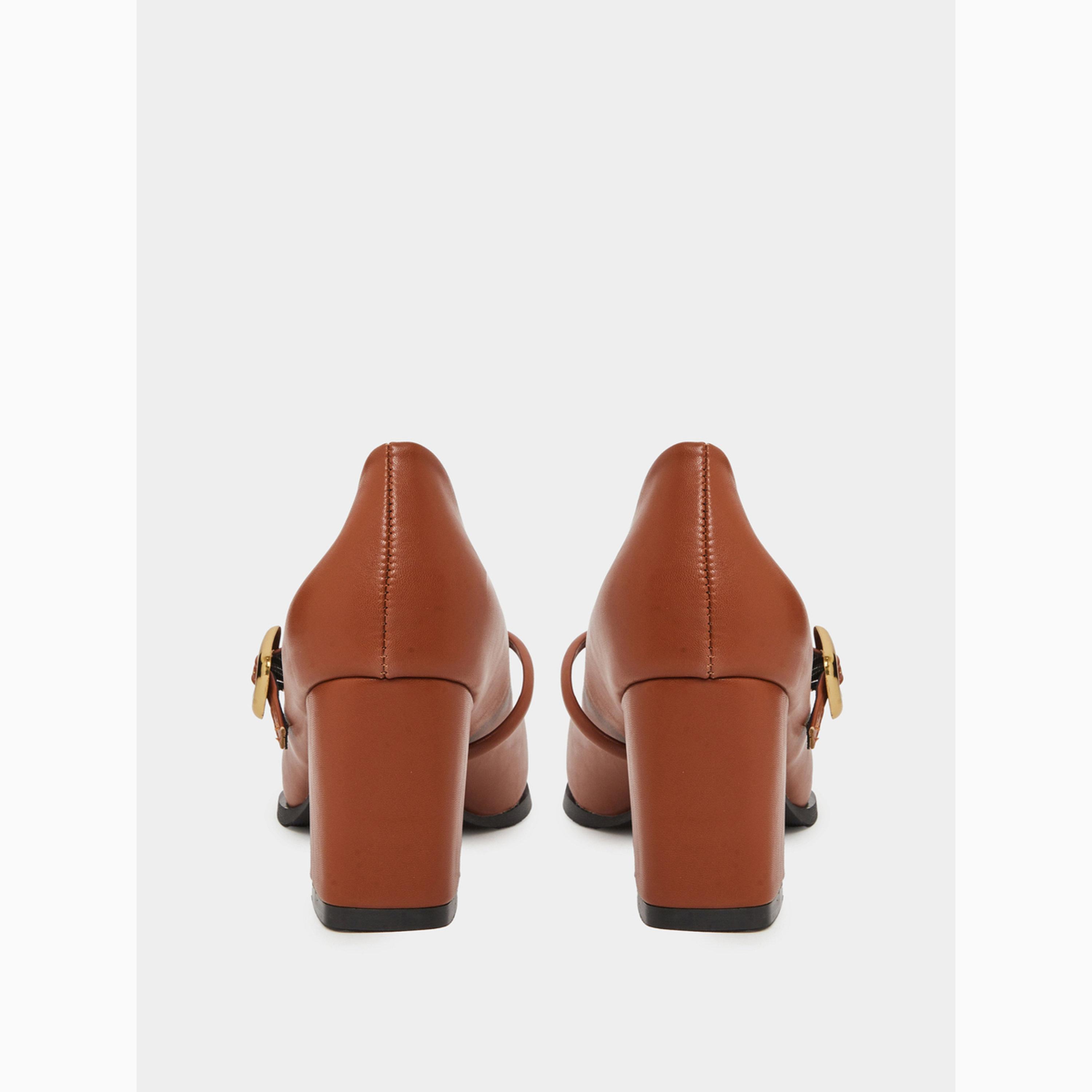 Take Two Coffee Brown Pointed Toe Block Heel Sandals-women-shoes-heels-image-4
