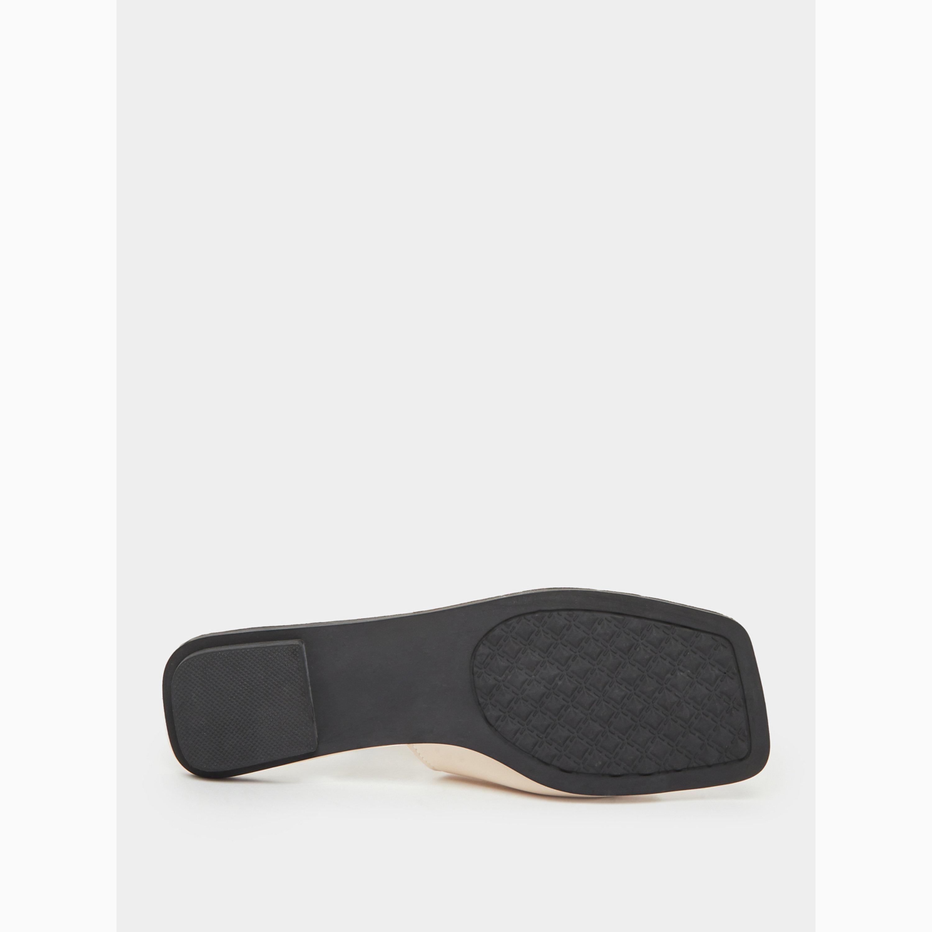 Take Two Beige Bow Detail Flat Sandals-women-shoes-sandals-flats-image-6