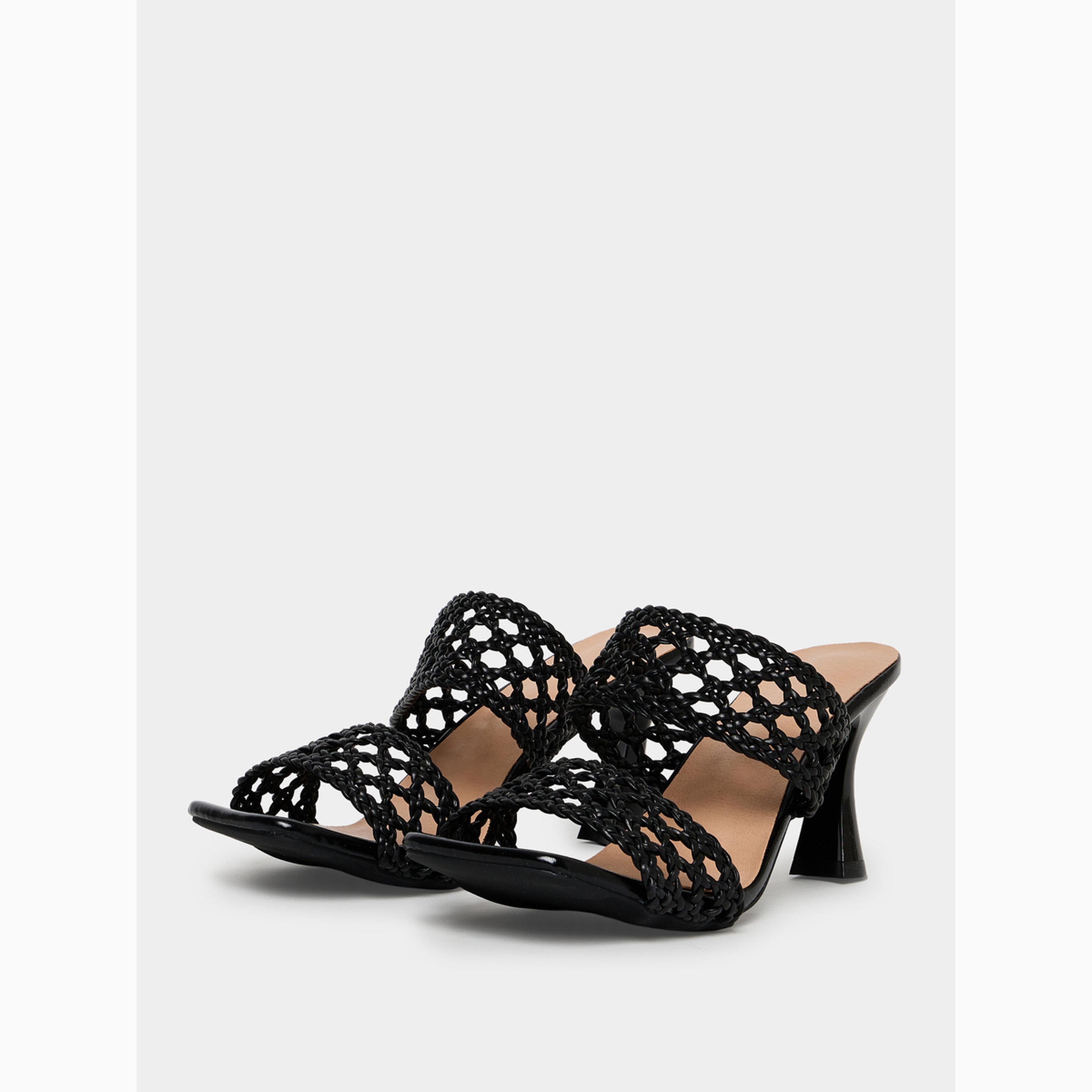 صندل منسوج ومجدول-women-shoes-sandals-heeled-image-1