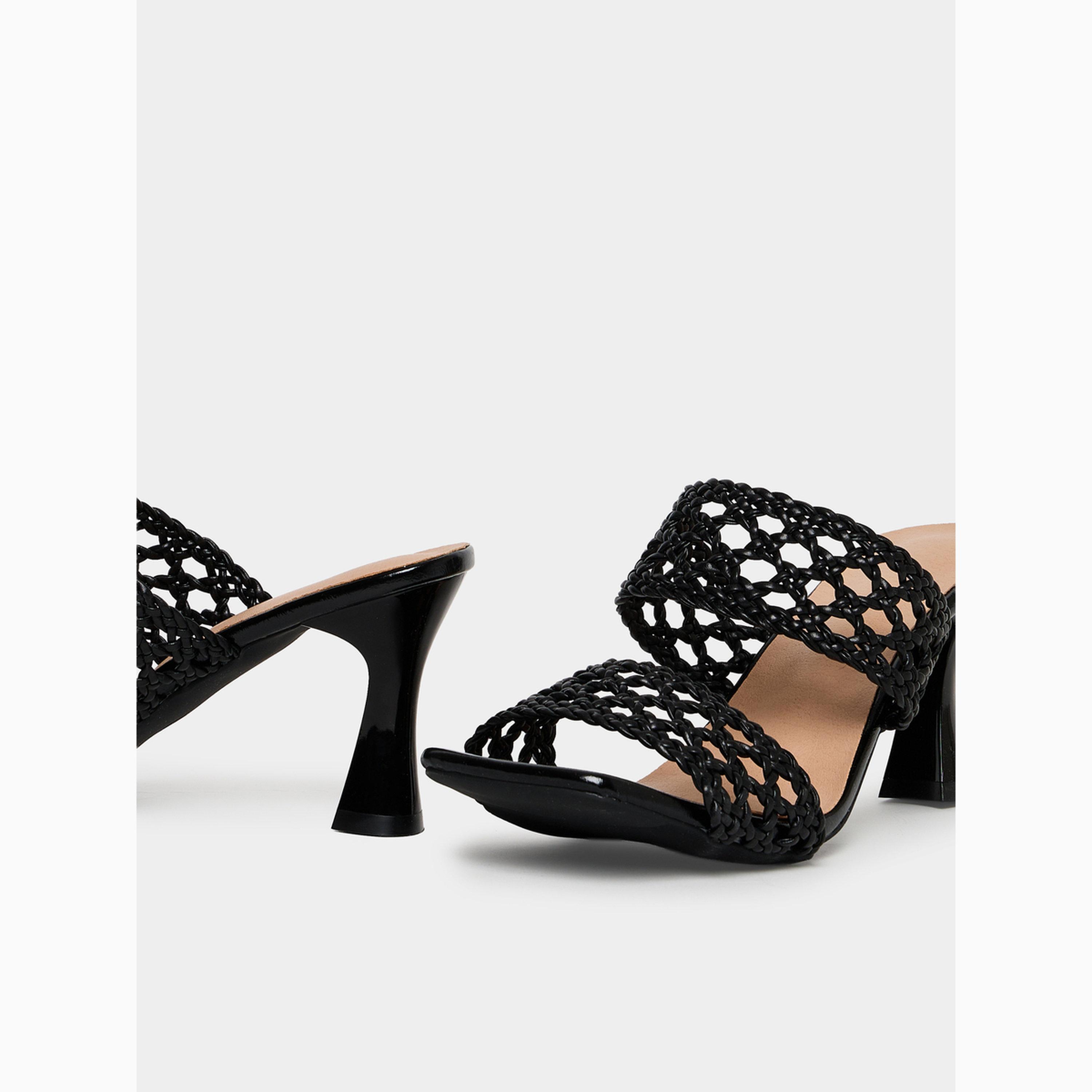 صندل منسوج ومجدول-women-shoes-sandals-heeled-image-3