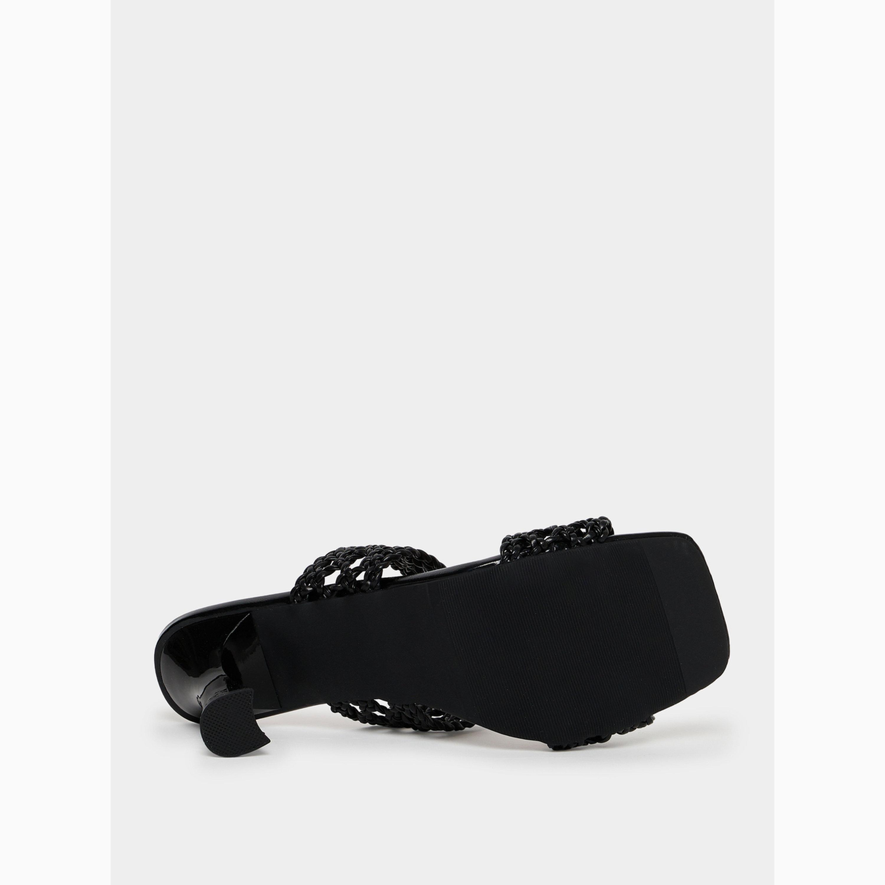 صندل منسوج ومجدول-women-shoes-sandals-heeled-image-6