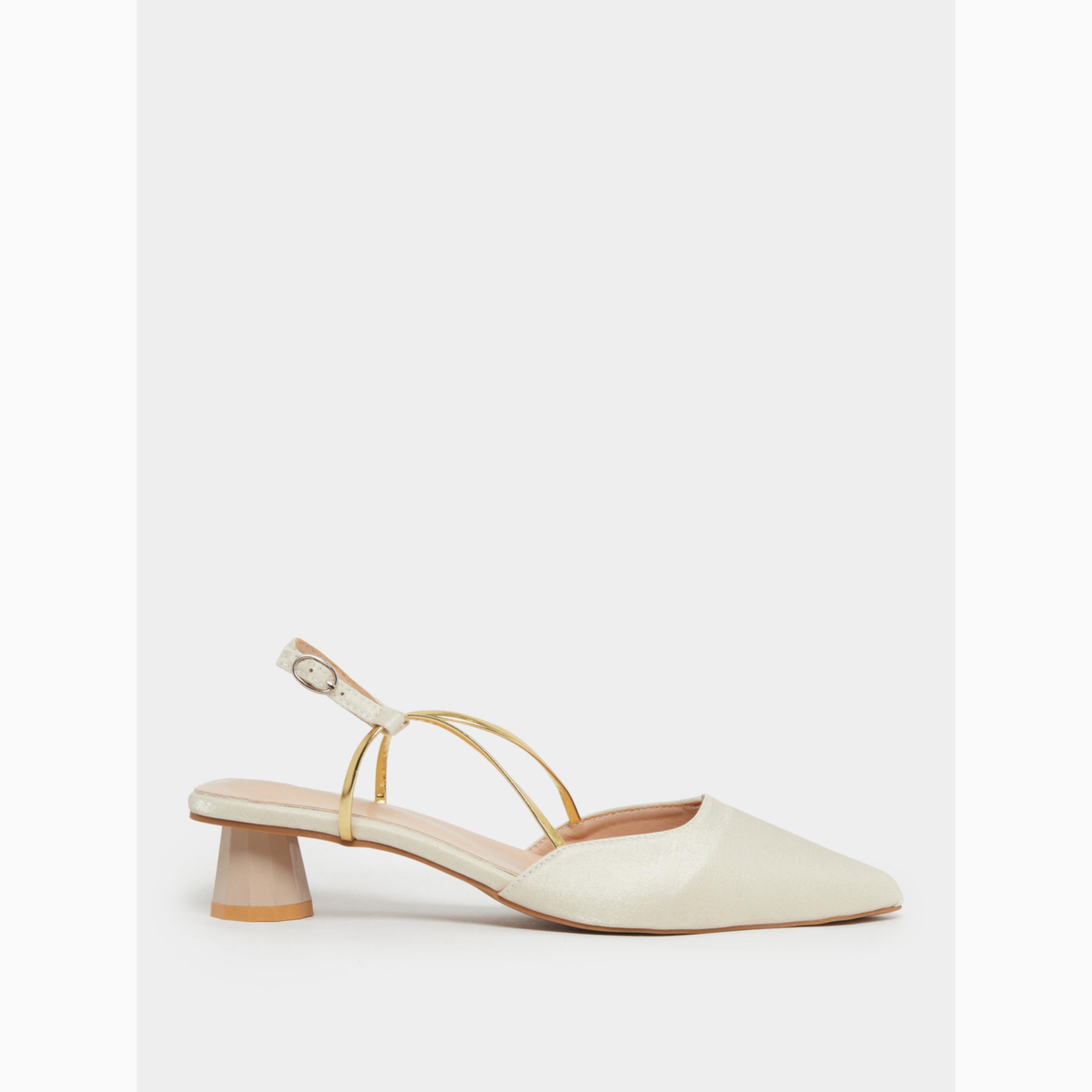 Take Two White Pointed Toe Cross Straps Flat Sandals-women-shoes-heels-image-2