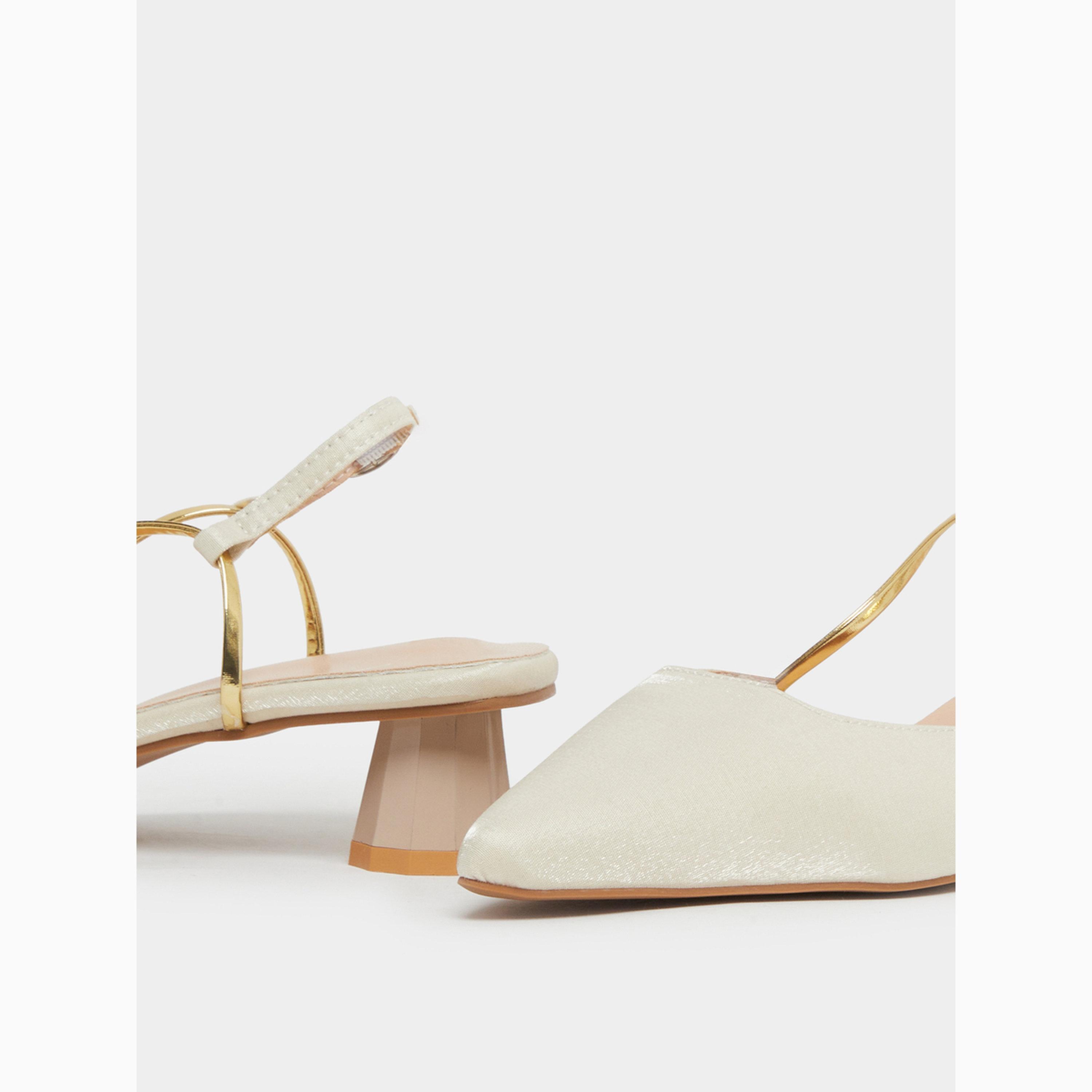Take Two White Pointed Toe Cross Straps Flat Sandals-women-shoes-heels-image-3