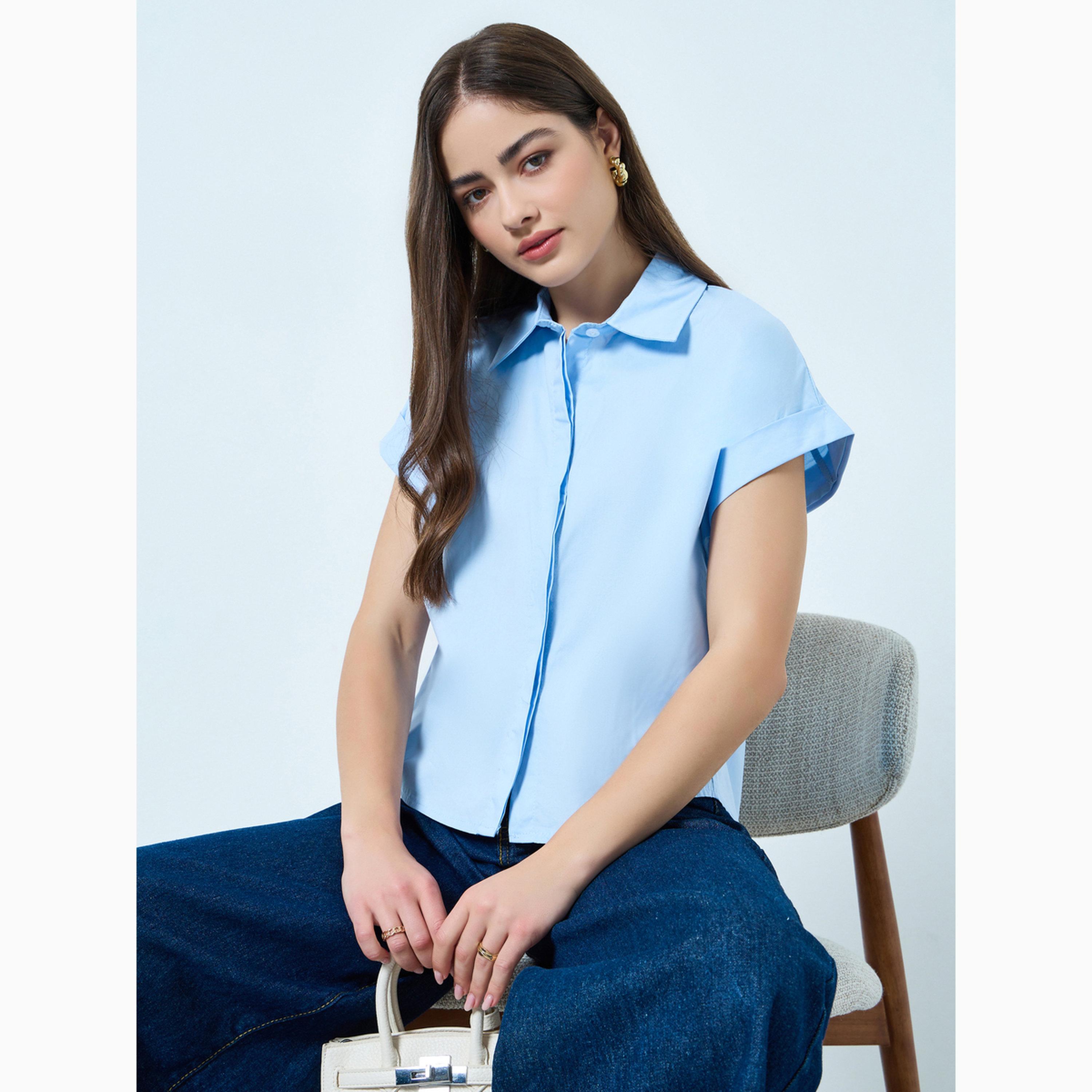 قميص بأكمام قصيرة-women-clothing-shirtsandblouses-shirts-image-3