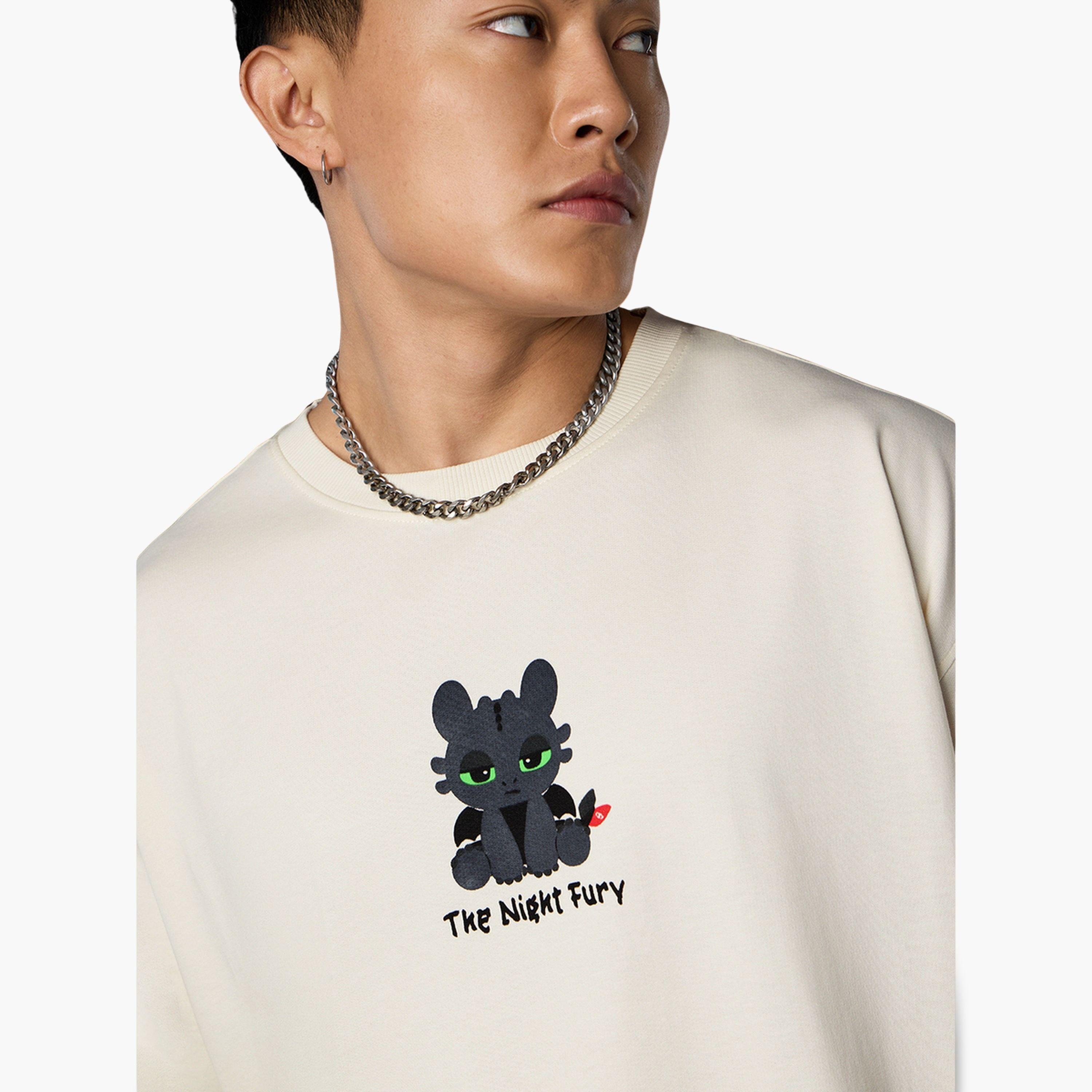 The Souled Store X Styli Off White Night Fury Graphic Oversized T-Shirt-men-clothing-tshirtsandpolos-tshirts-image-4