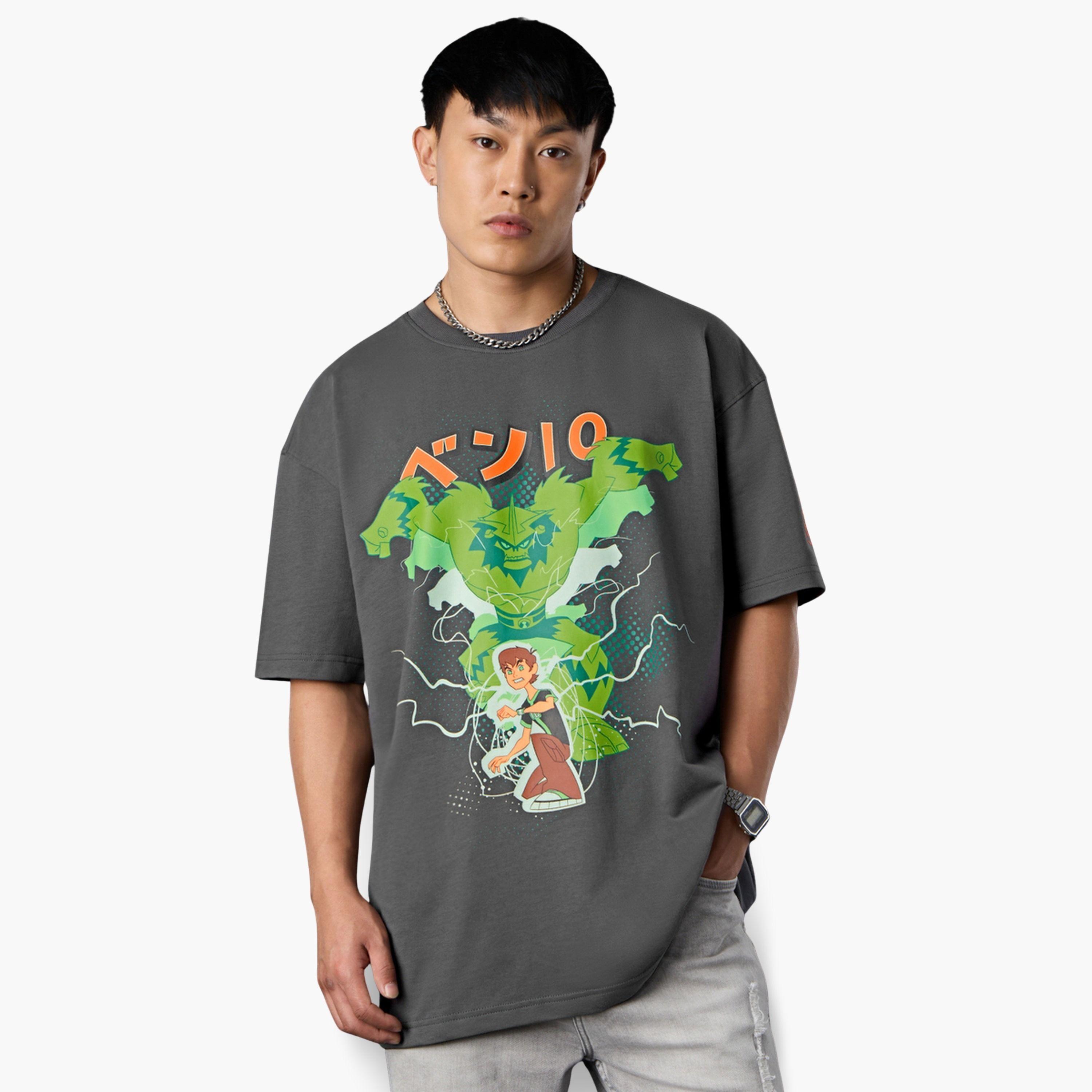 تيشيرت فضفاض بطبعة جرافيك بن 10-men-clothing-tshirtsandpolos-tshirts-image-1