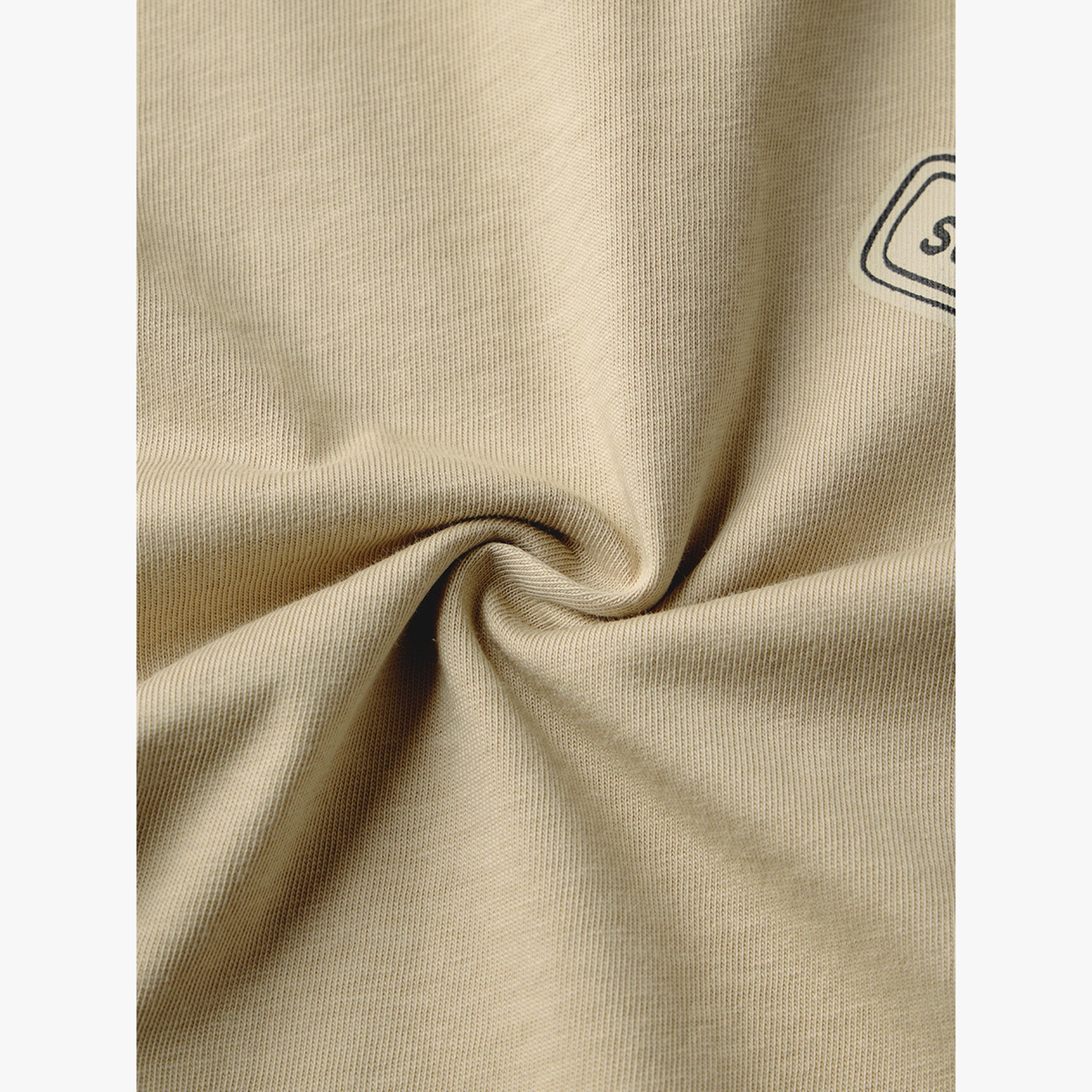 The Souled Store X Styli Beige Vasooli Bhai Relaxed Fit T-Shirt-men-clothing-tshirtsandpolos-tshirts-image-5