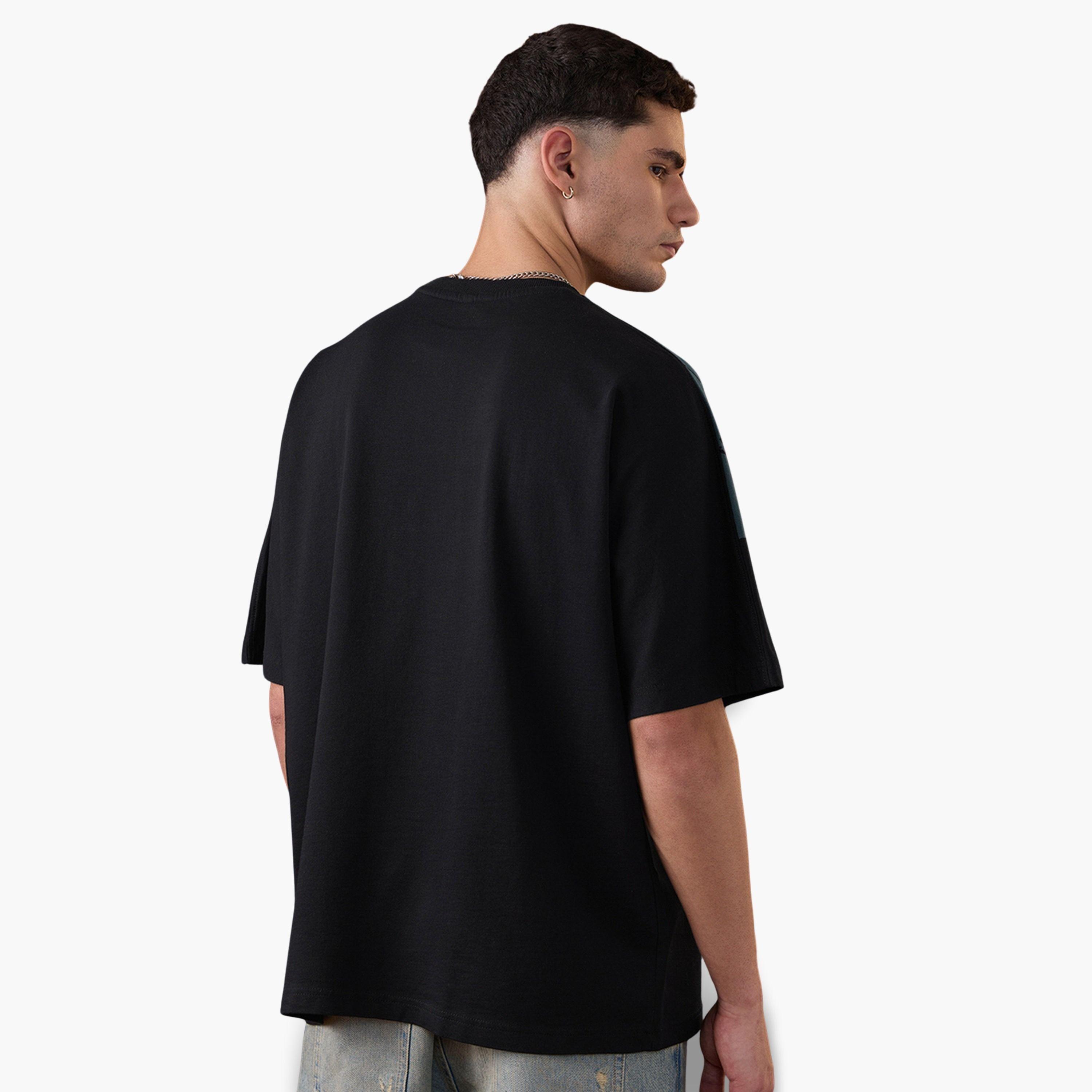تيشيرت فضفاض بطبعة جرافيك تازمانيا-men-clothing-tshirtsandpolos-tshirts-image-4