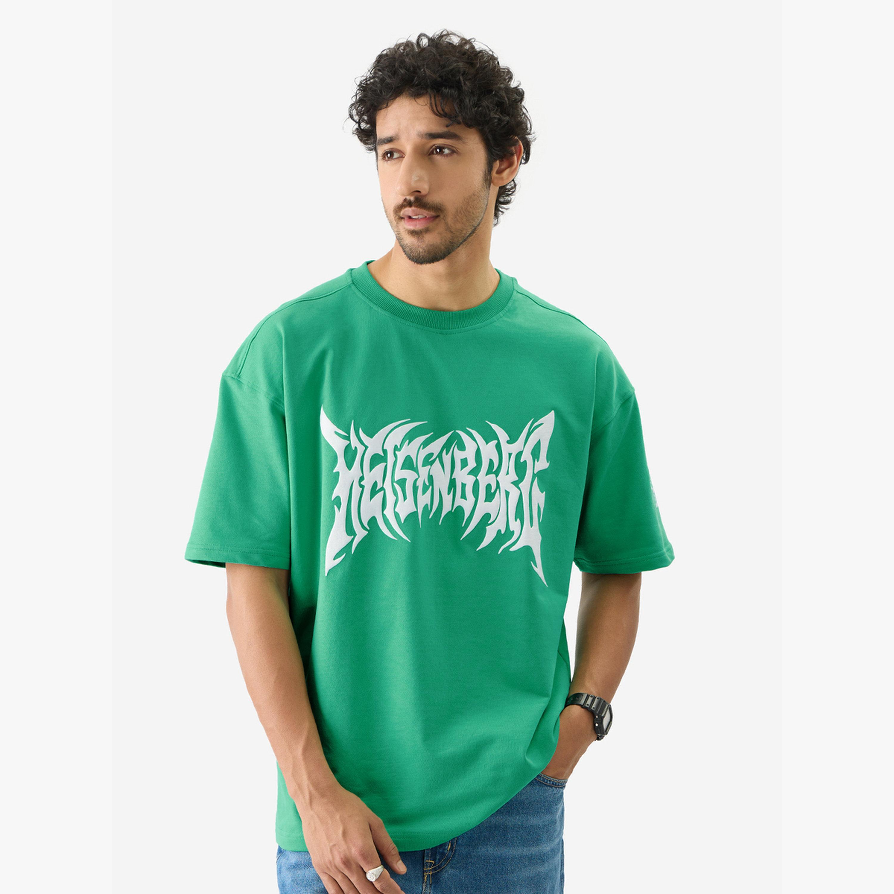 The Souled Store X Styli Green Breaking Bad Heisenberg Oversized T-Shirt-men-clothing-tshirtsandpolos-tshirts-image-1