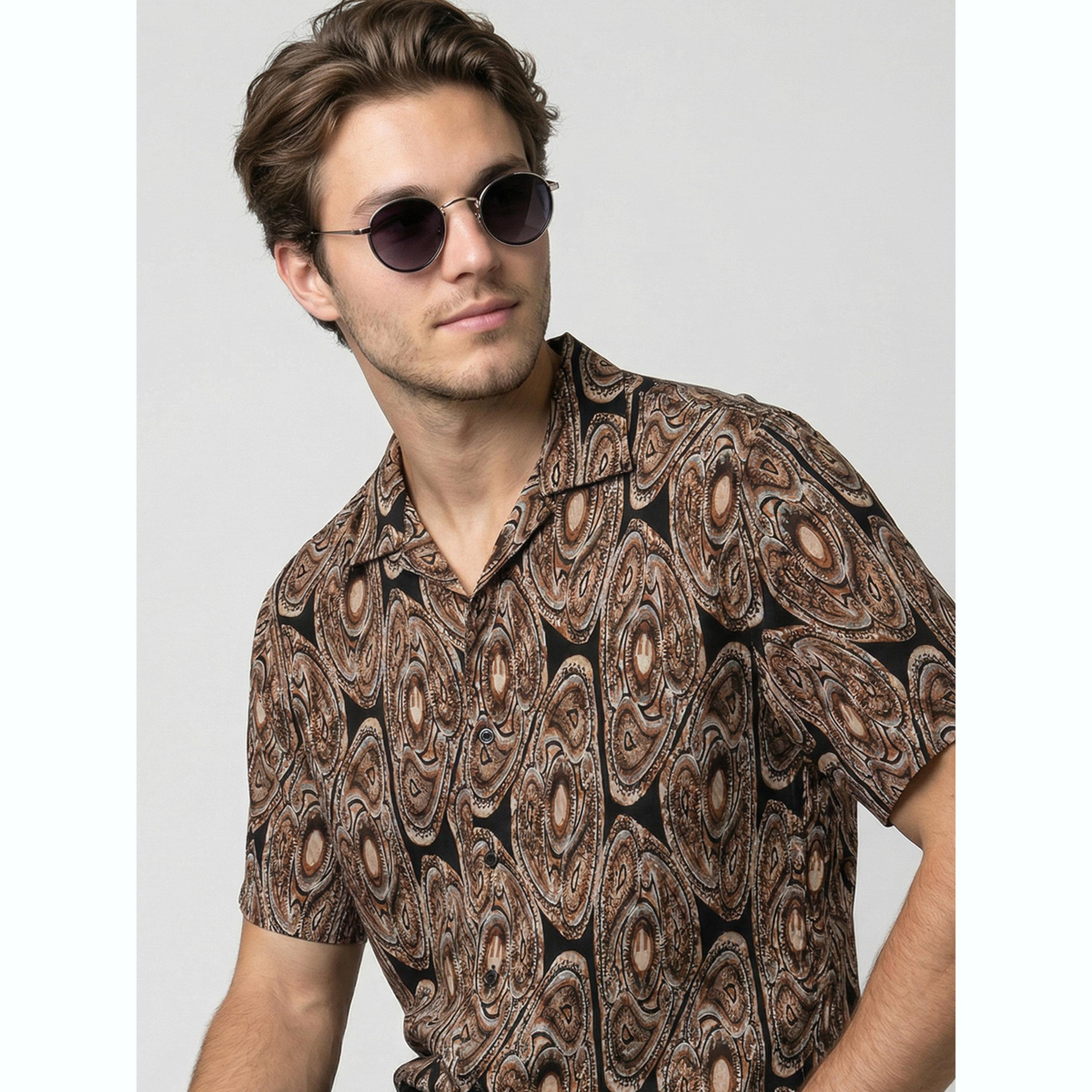 Take Two Men Printed Cuban Collar Shirt-men-clothing-shirts-image-6