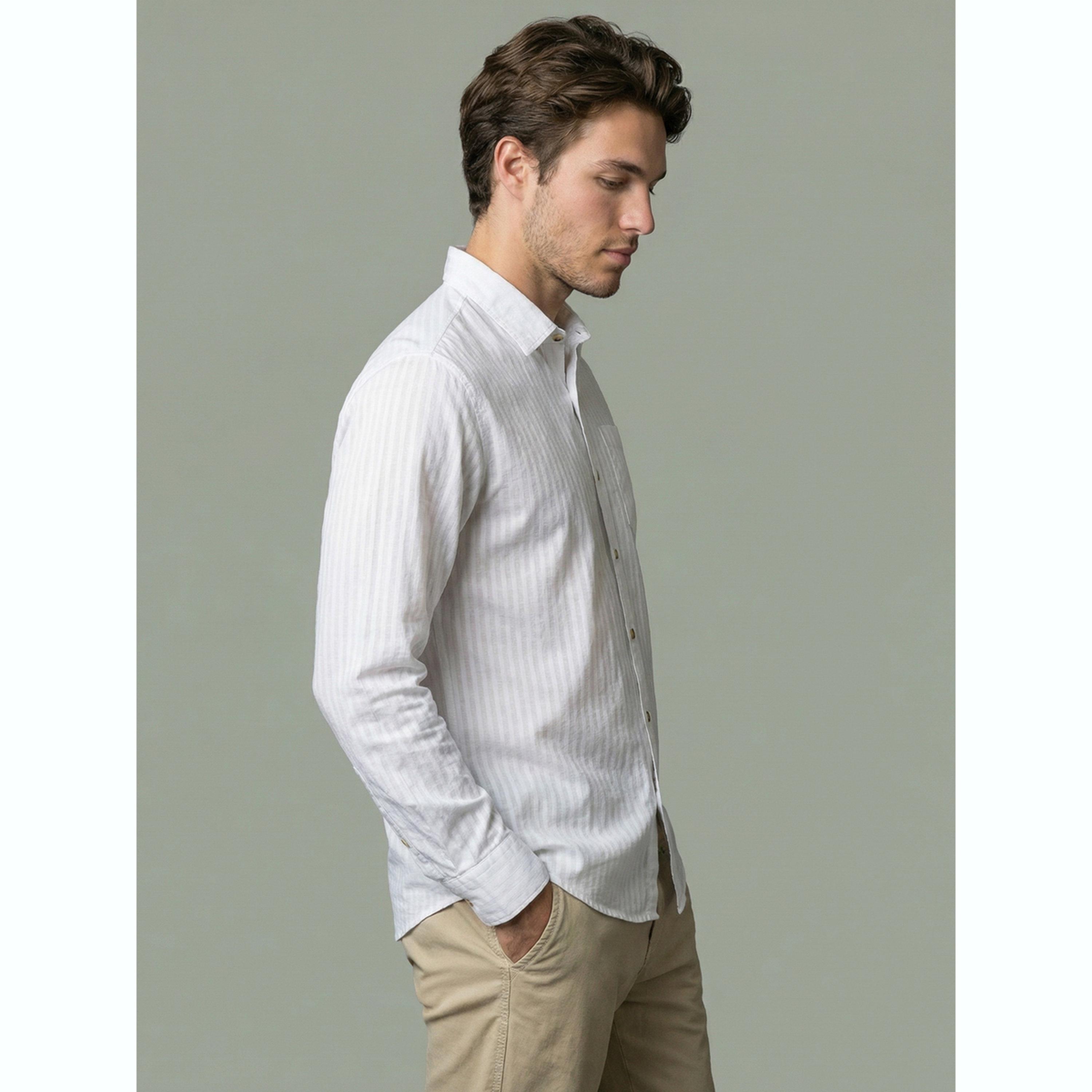 قميص أبيض مخطط بياقة مفرودة-men-clothing-shirts-image-4