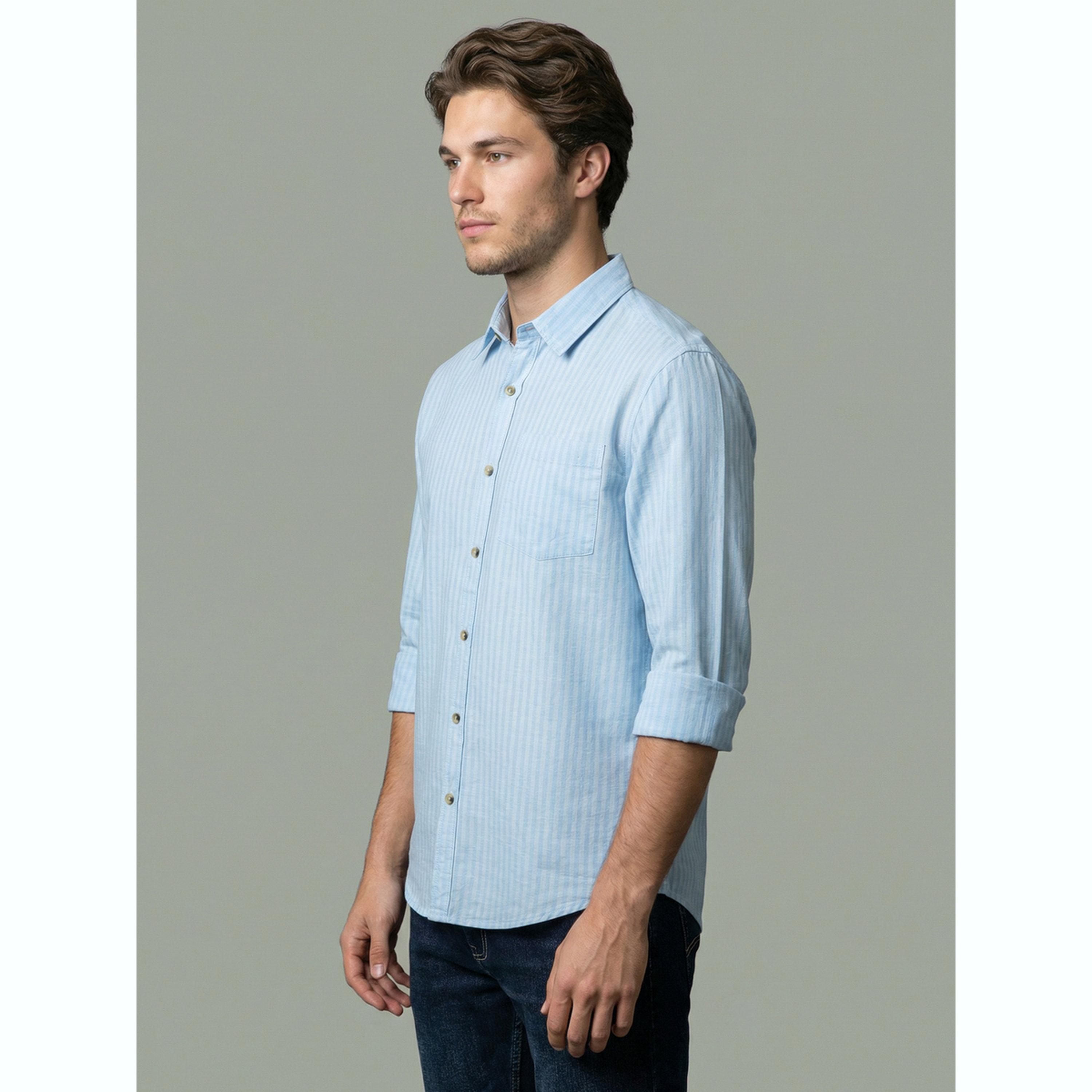 قميص كتان أزرق فاتح مخطط-men-clothing-shirts-image-4