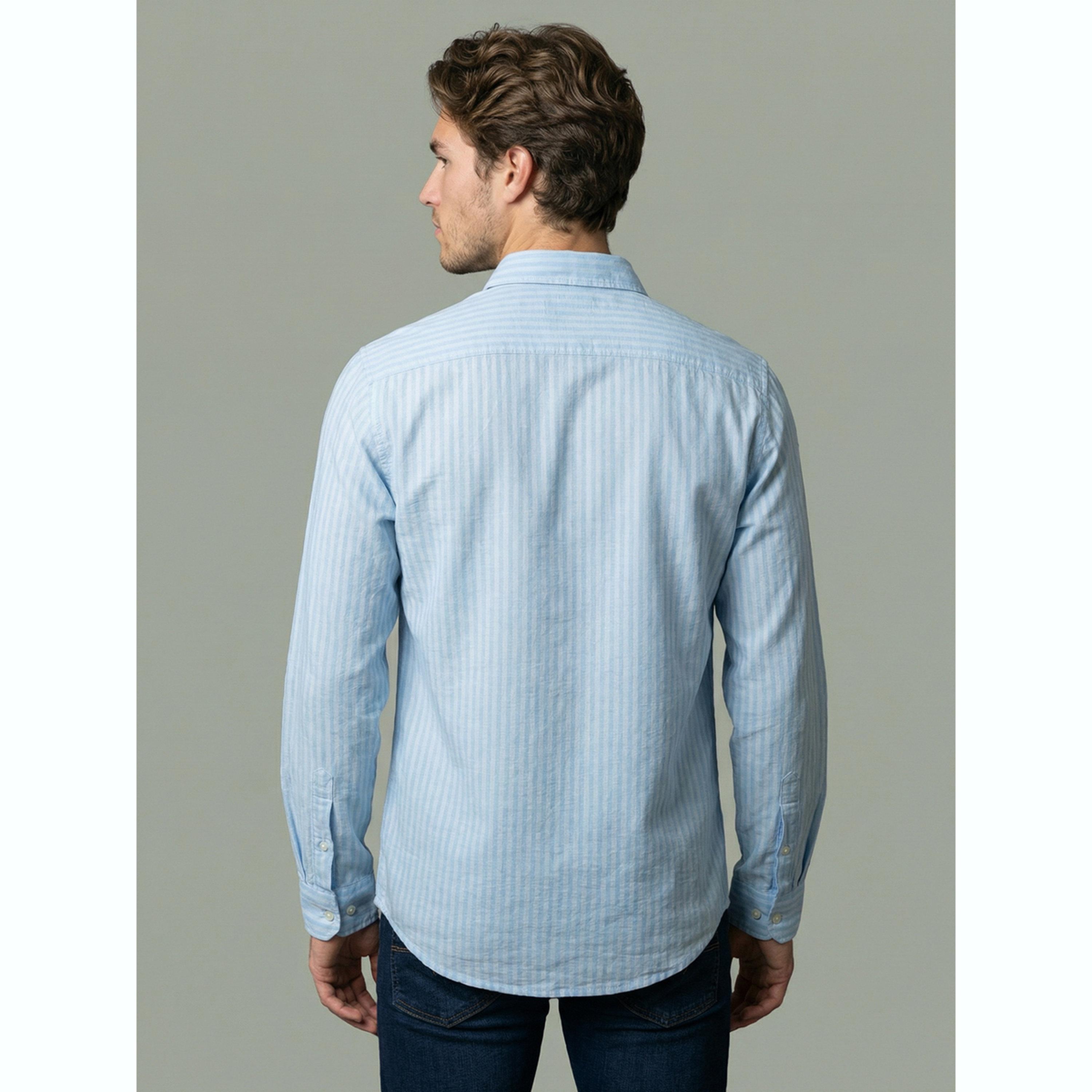 قميص كتان أزرق فاتح مخطط-men-clothing-shirts-image-5