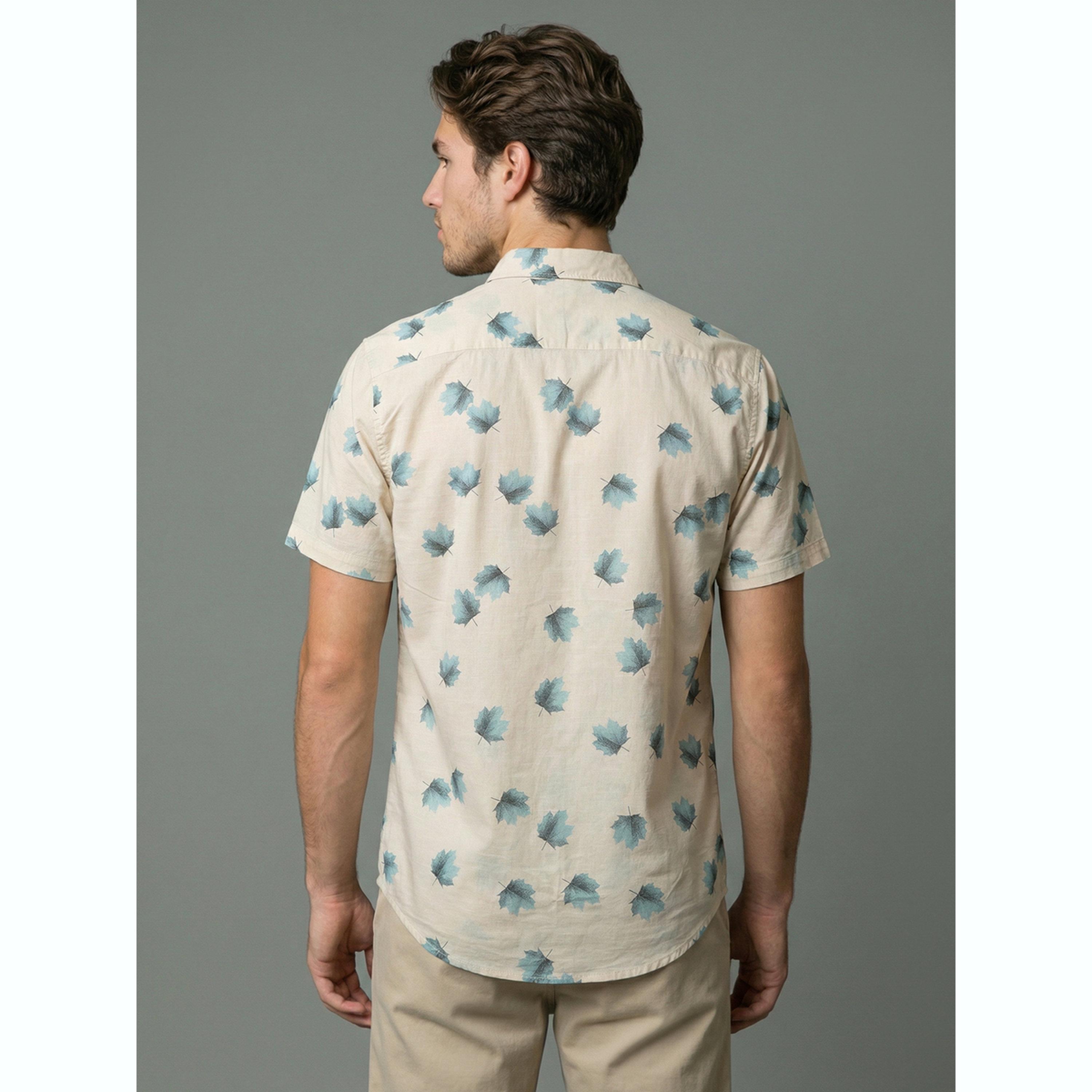قميص مطبوع بأكمام قصيرة-men-clothing-shirts-image-6