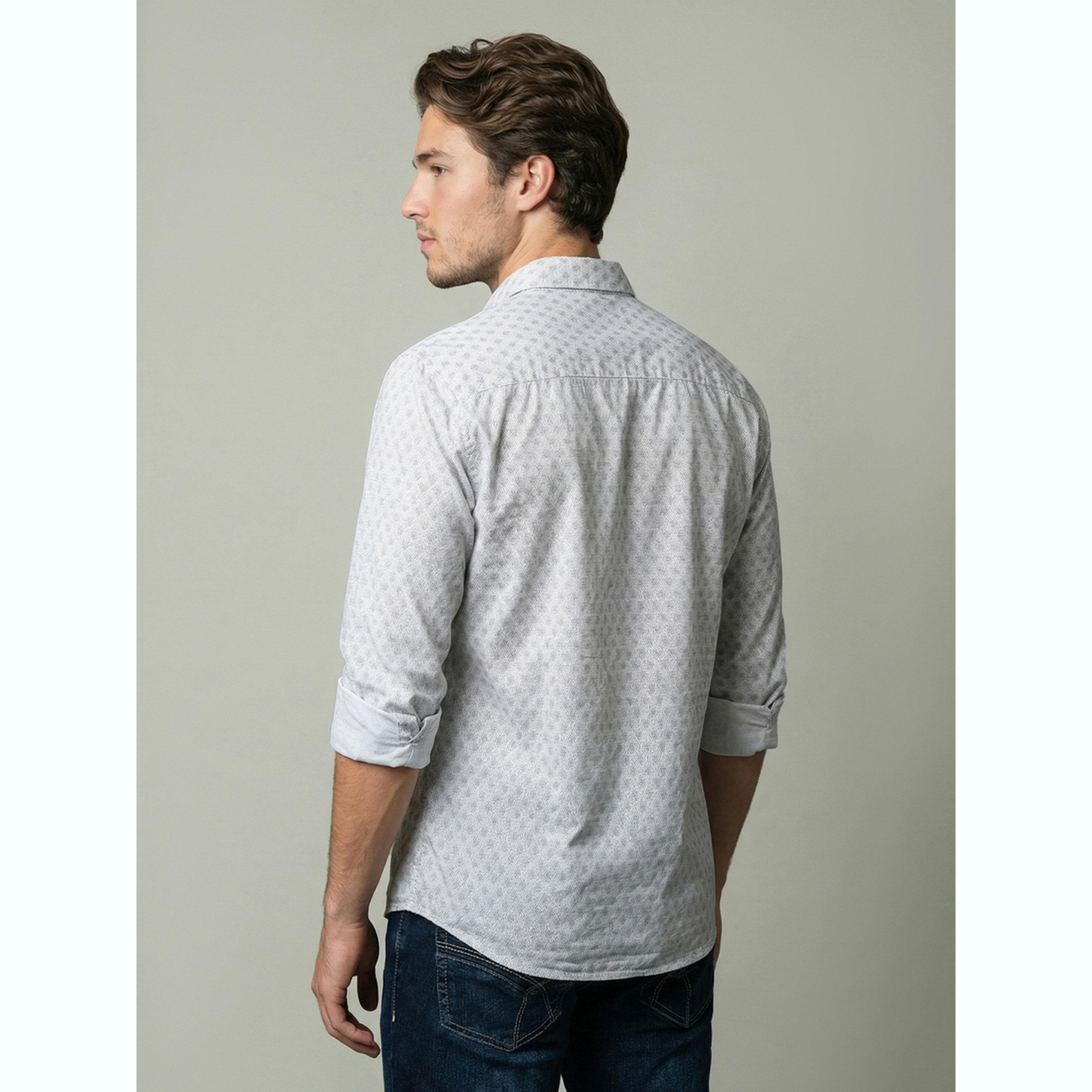 قميص أبيض مطبوع وأكمام طويلة-men-clothing-shirts-image-5
