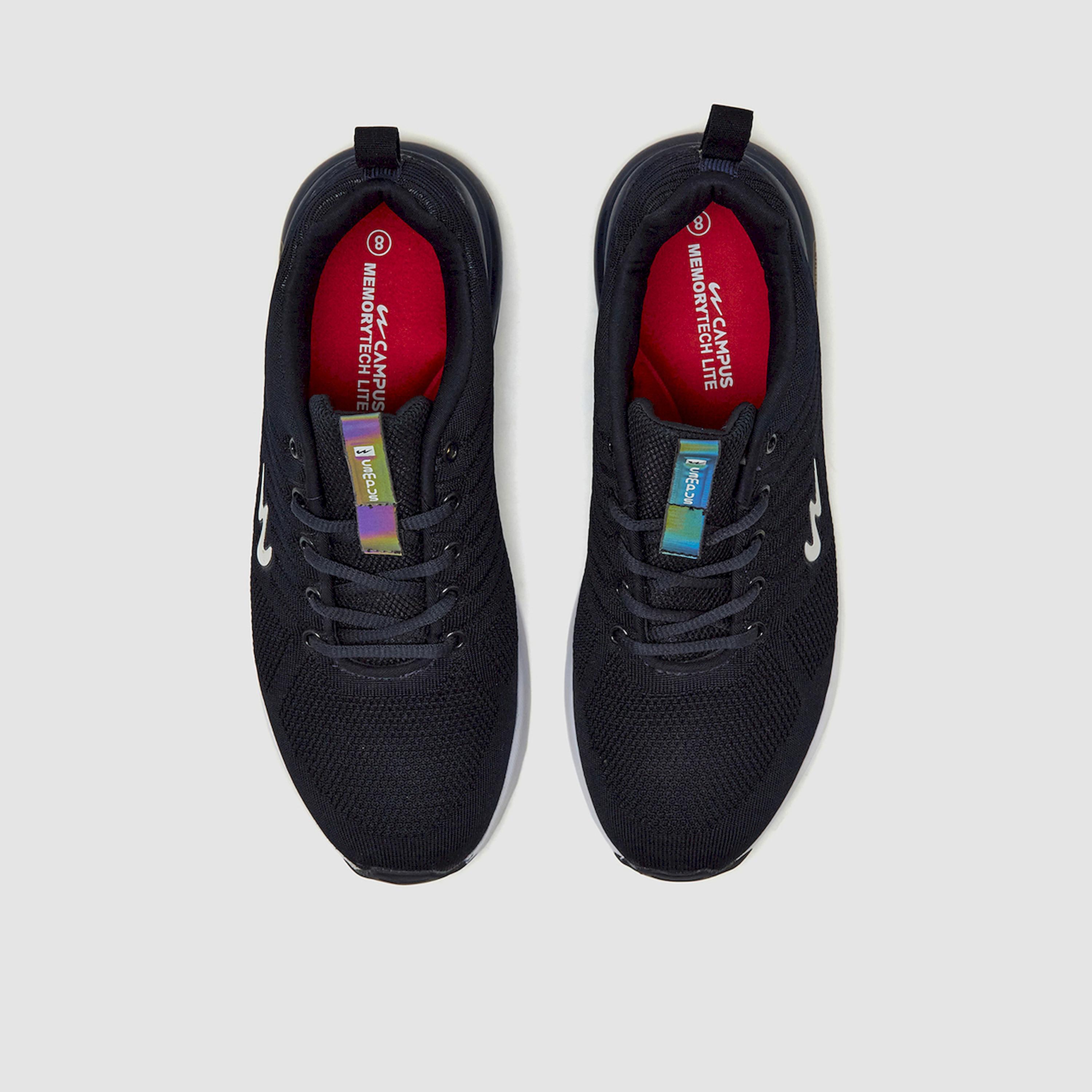 Campus Blue Low-Top Lace-Up Sneakers-sports-men-shoes-image-4