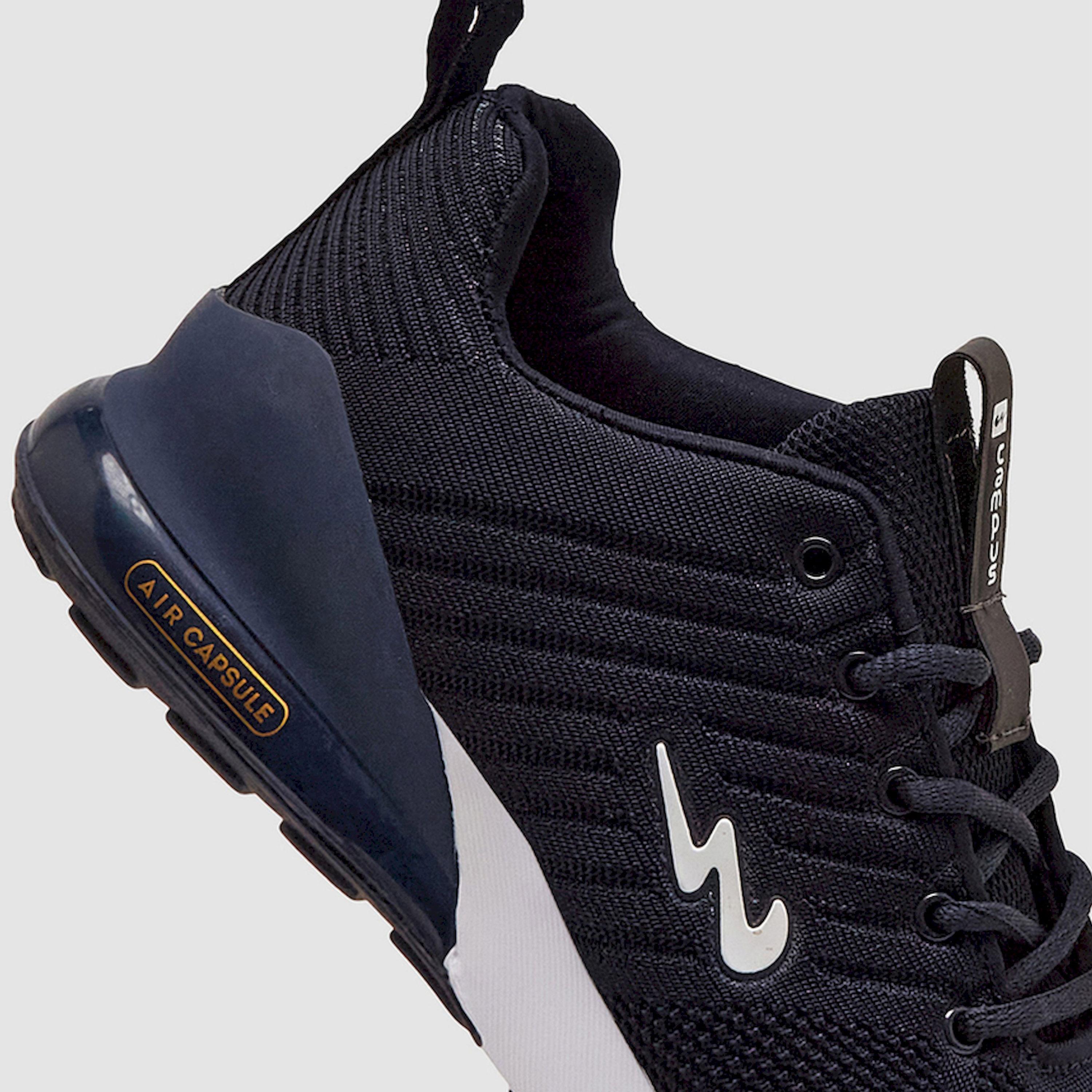 Campus Blue Low-Top Lace-Up Sneakers-sports-men-shoes-image-5