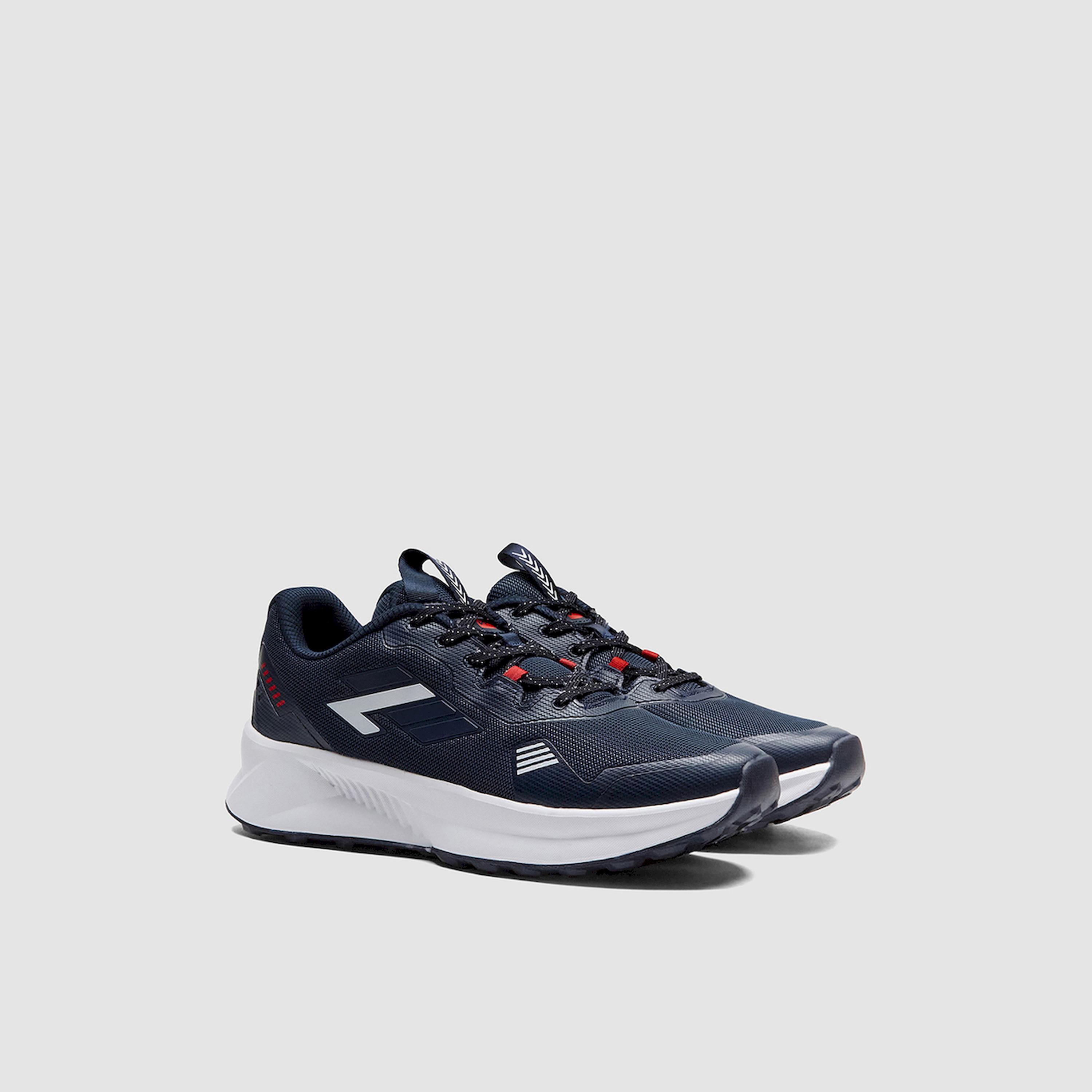 Campus Blue Low-Top Lace-Up Sneakers-sports-men-shoes-image-1