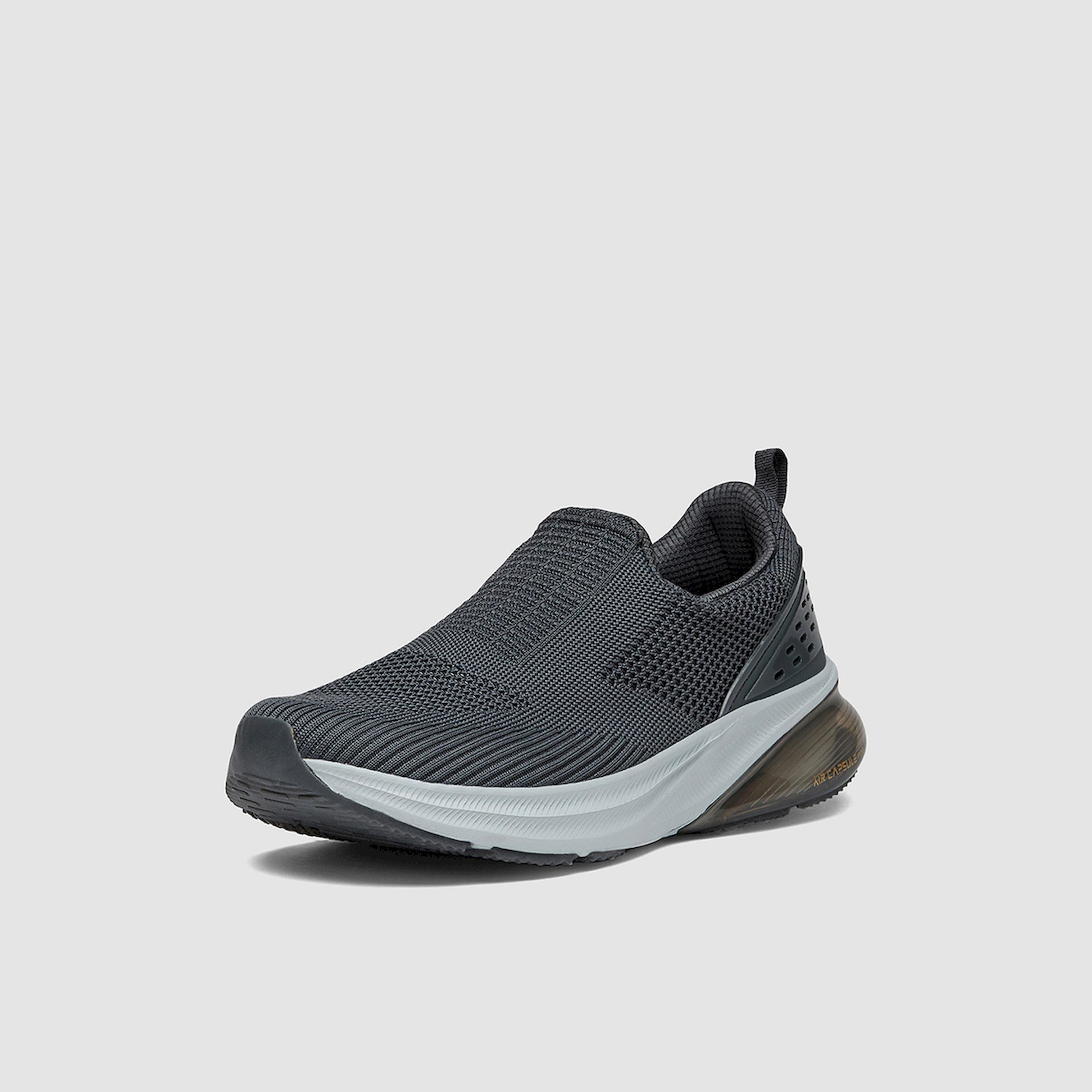 Campus Grey Textured Slip On Sneakers-sports-men-shoes-image-1