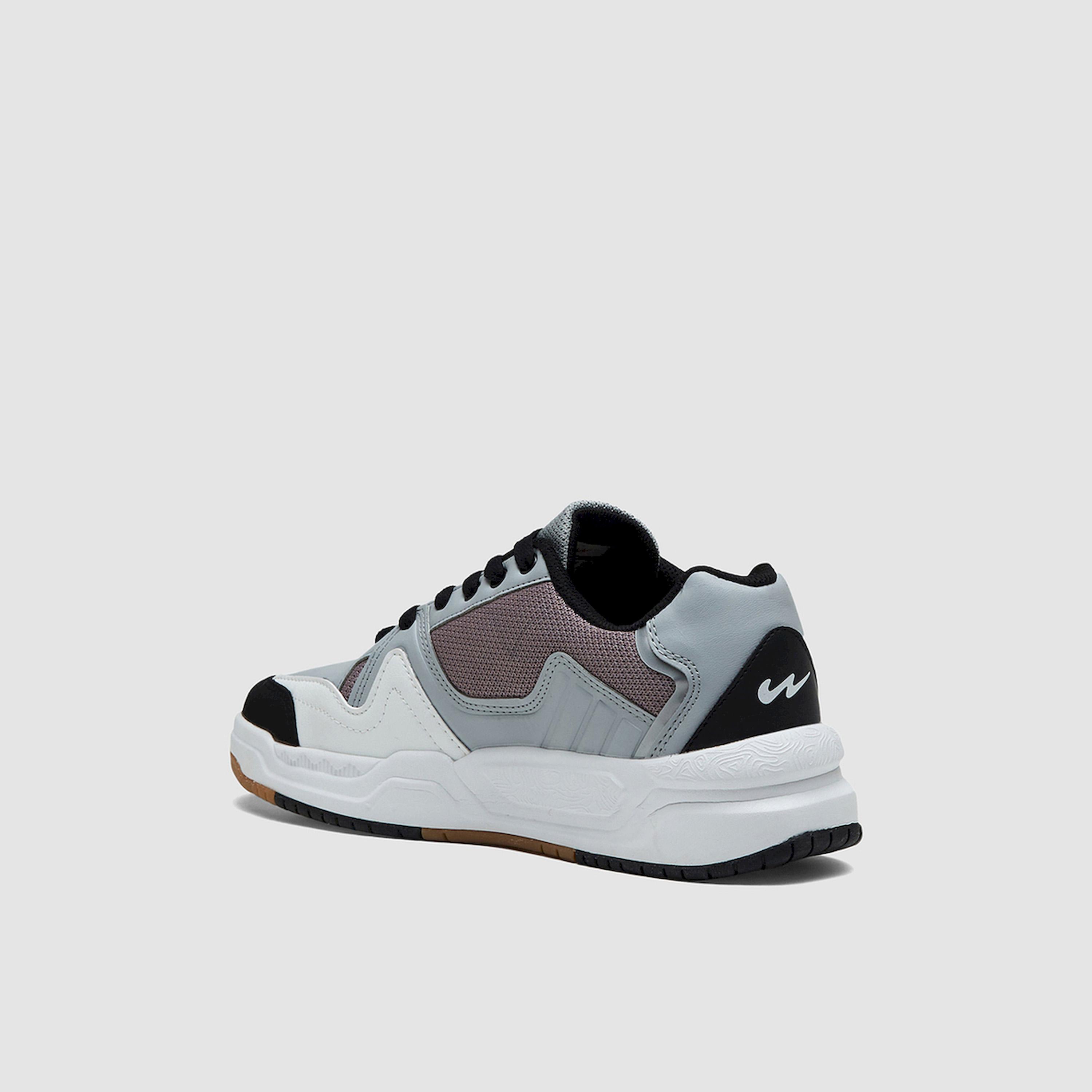Campus Grey Low-Top Lace-Up Sneakers-sports-men-shoes-image-4