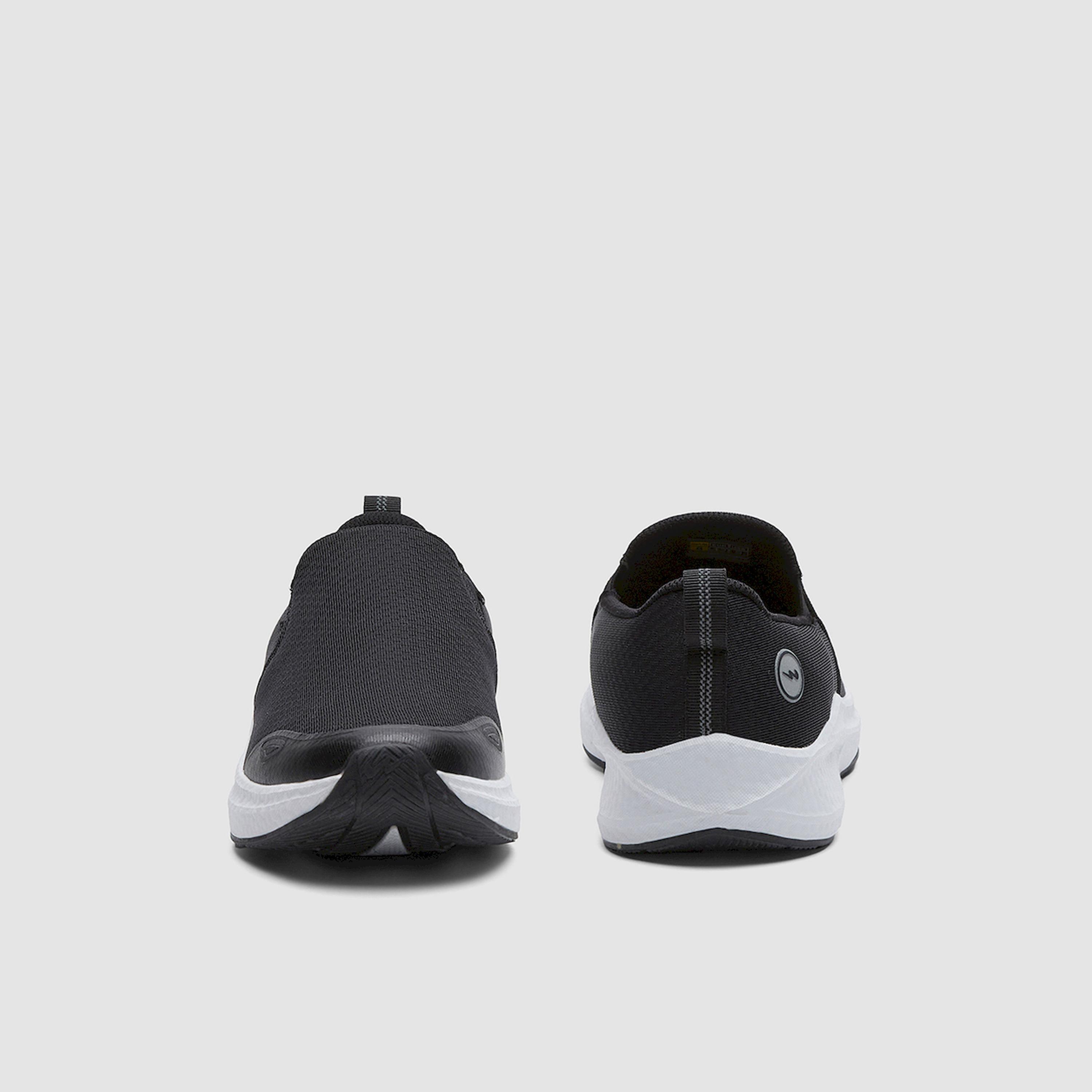 Campus Black Slip-On Sneakers-sports-men-shoes-image-5