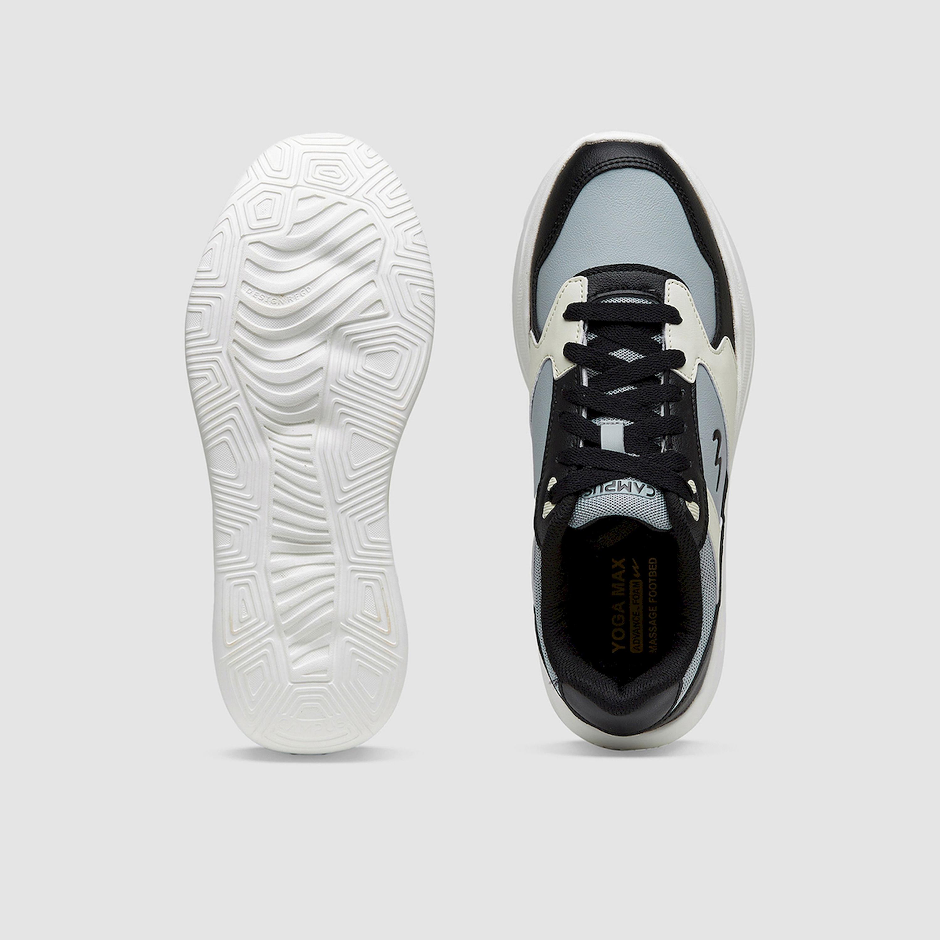 Campus Color Block Low-Top Lace-Up Sneakers-sports-men-shoes-image-3