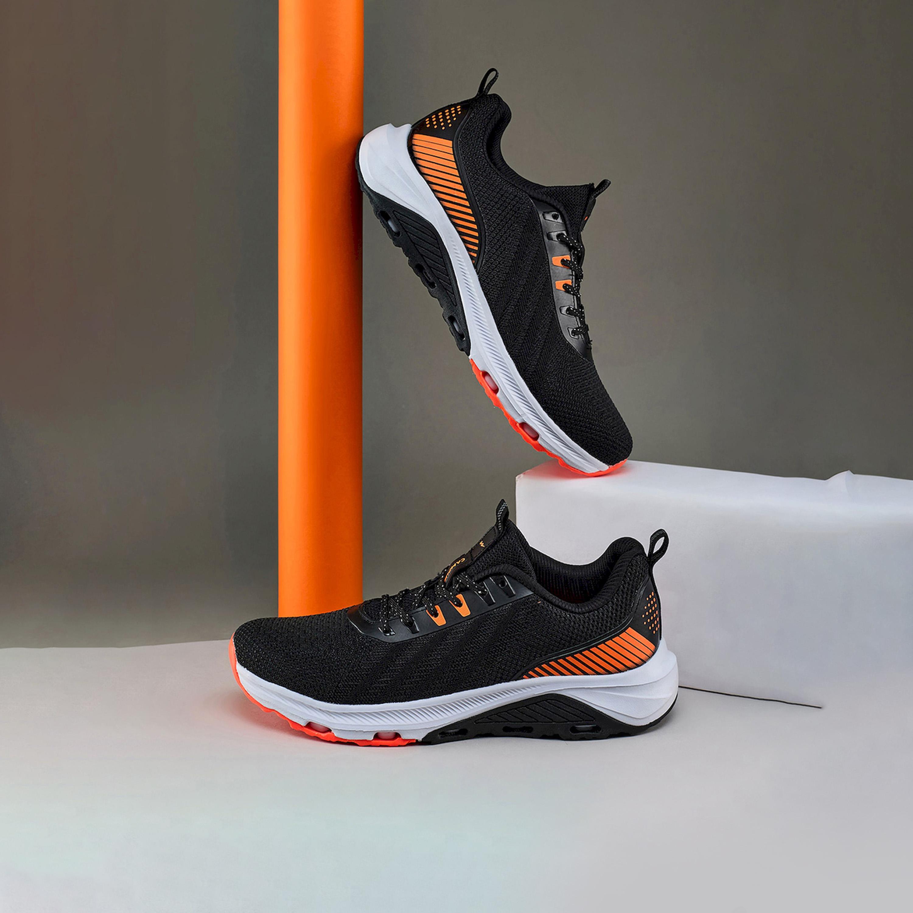 حذاء سنيكرز برباط غلق ورقبة منخفضة-sports-men-shoes-image-2
