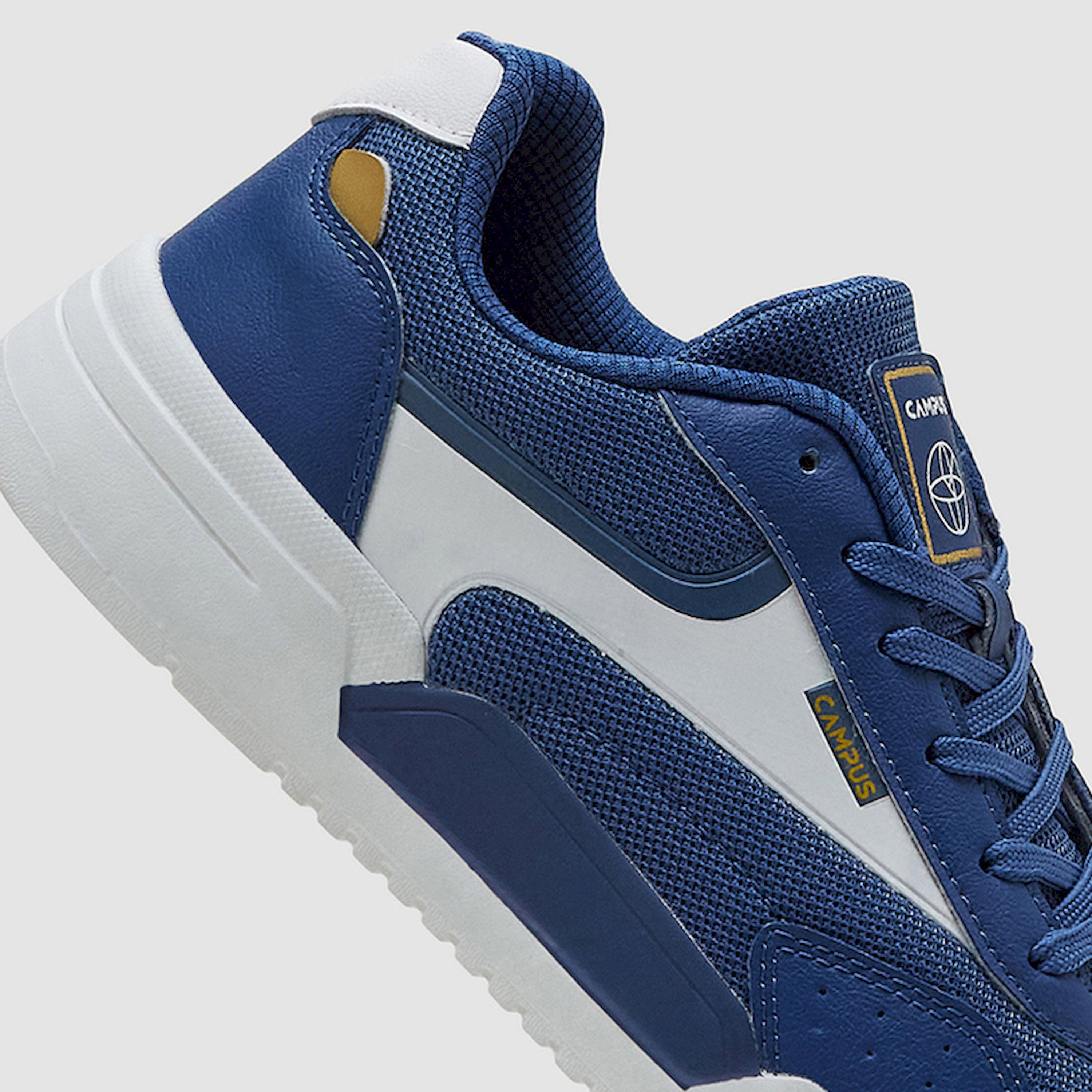 Campus Color Block Lace Up Sneakers-sports-men-shoes-image-4