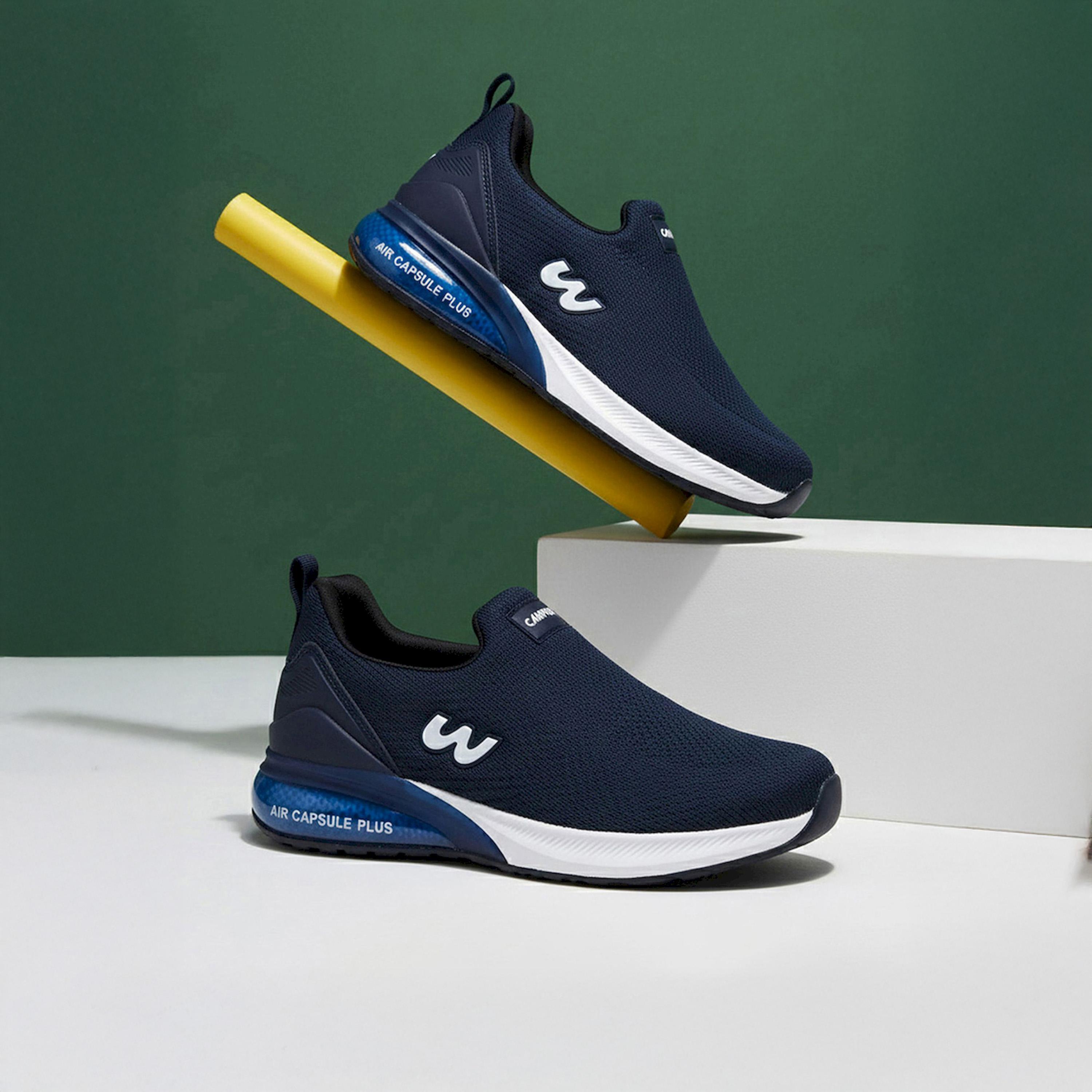 Campus Blue Slip On Sneakers-sports-men-shoes-image-6
