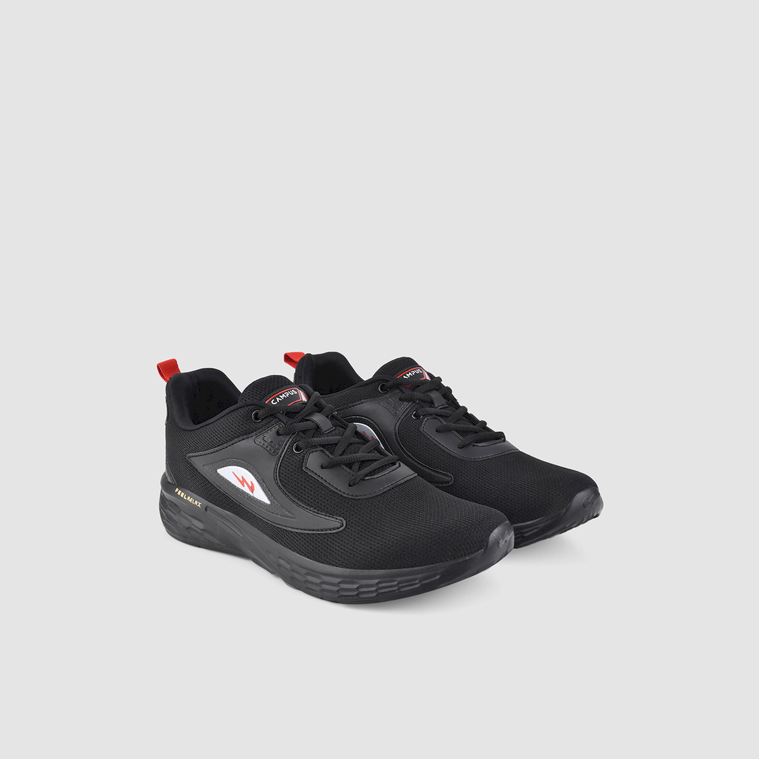 حذاء سنيكرز برباط غلق ورقبة منخفضة-sports-men-shoes-image-1