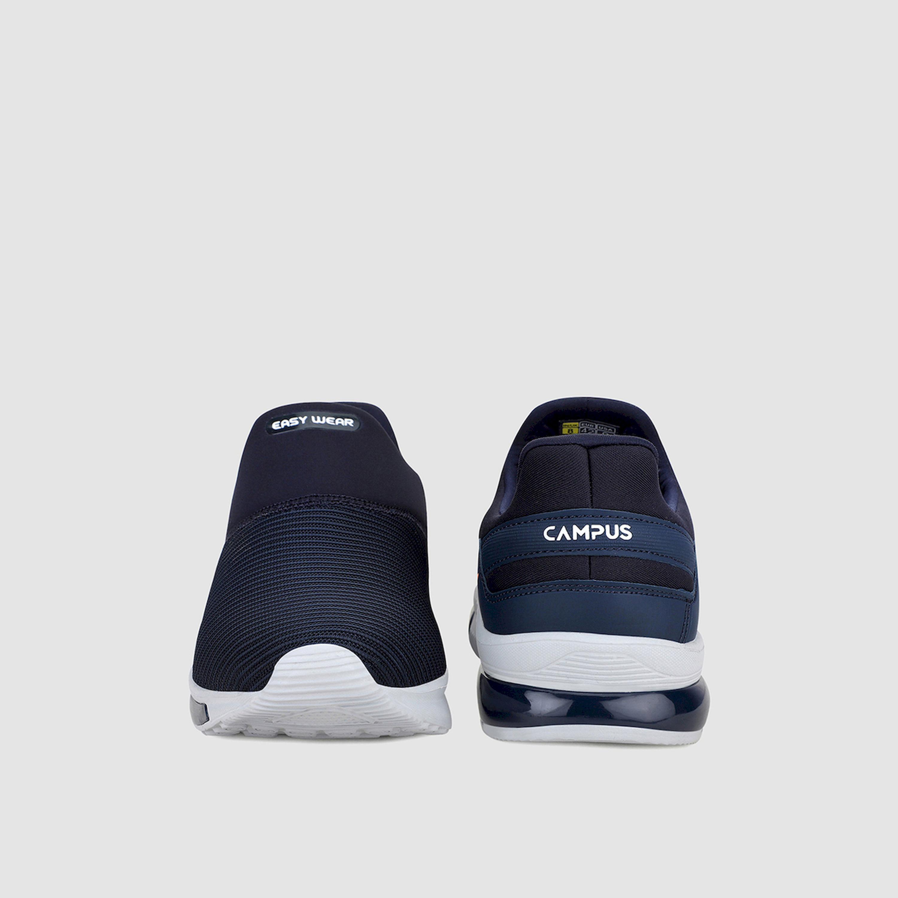 Campus Blue Mesh Slip On Sneakers-sports-men-shoes-image-5