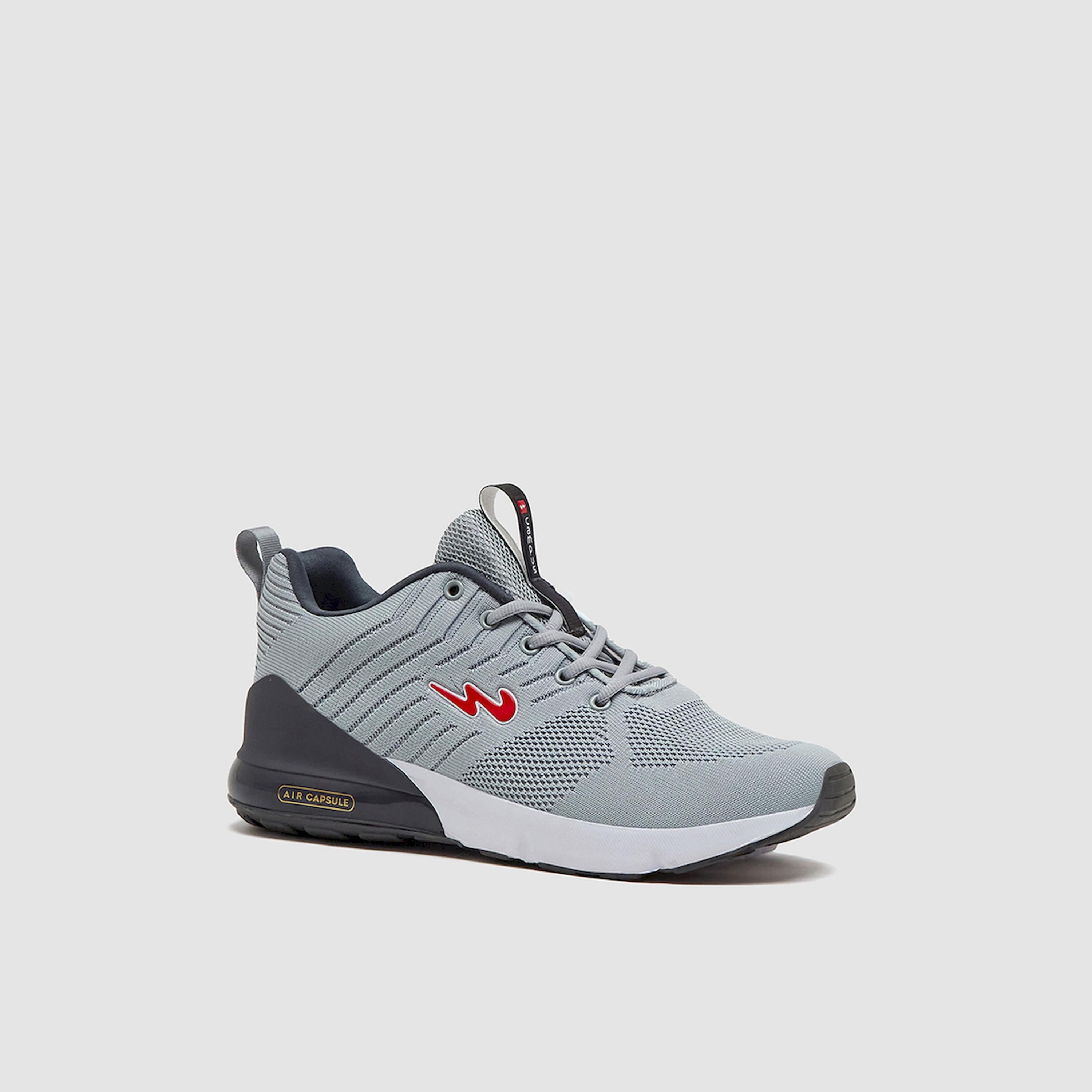 Campus Grey Low-Top Lace-Up Sneakers-sports-men-shoes-image-1