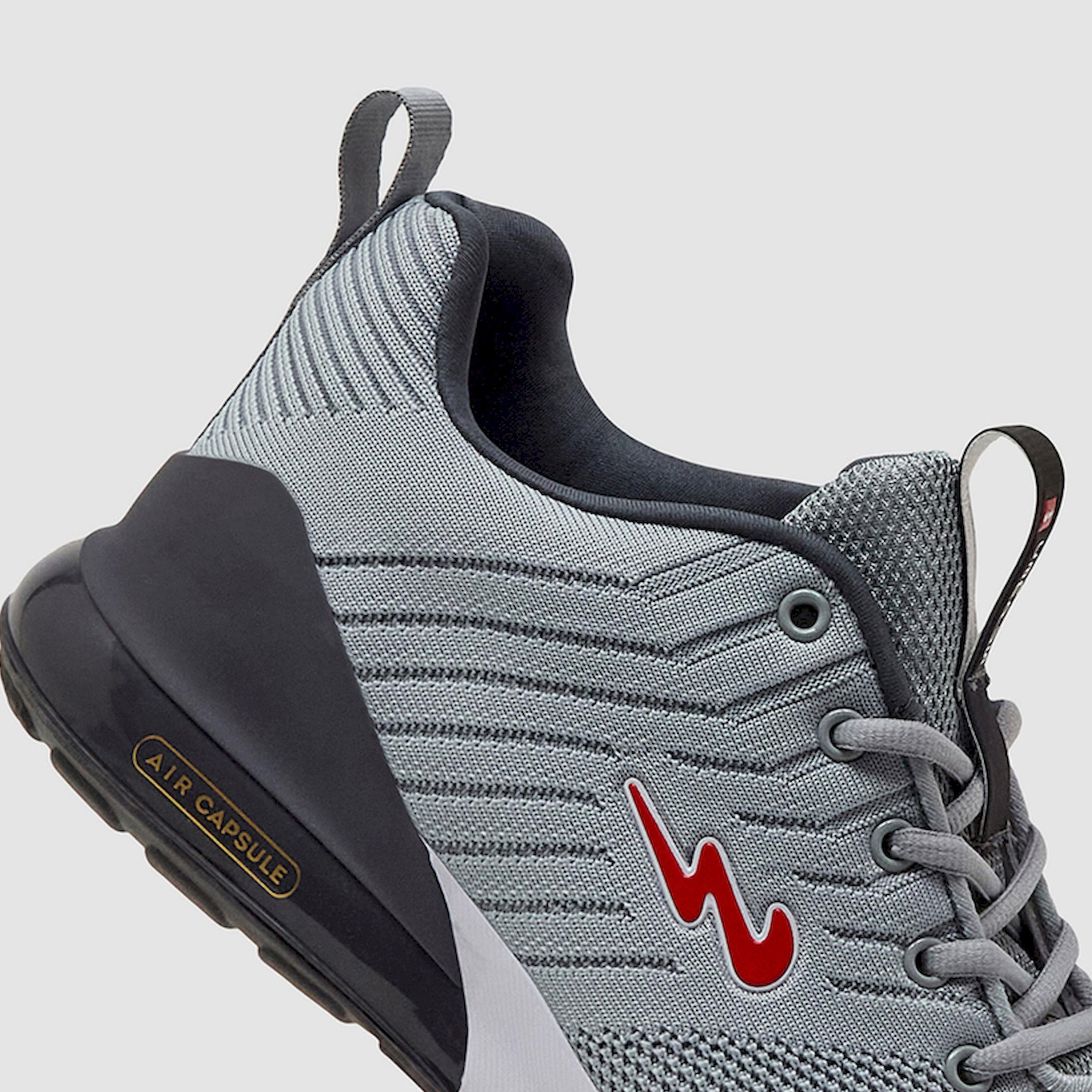Campus Grey Low-Top Lace-Up Sneakers-sports-men-shoes-image-5