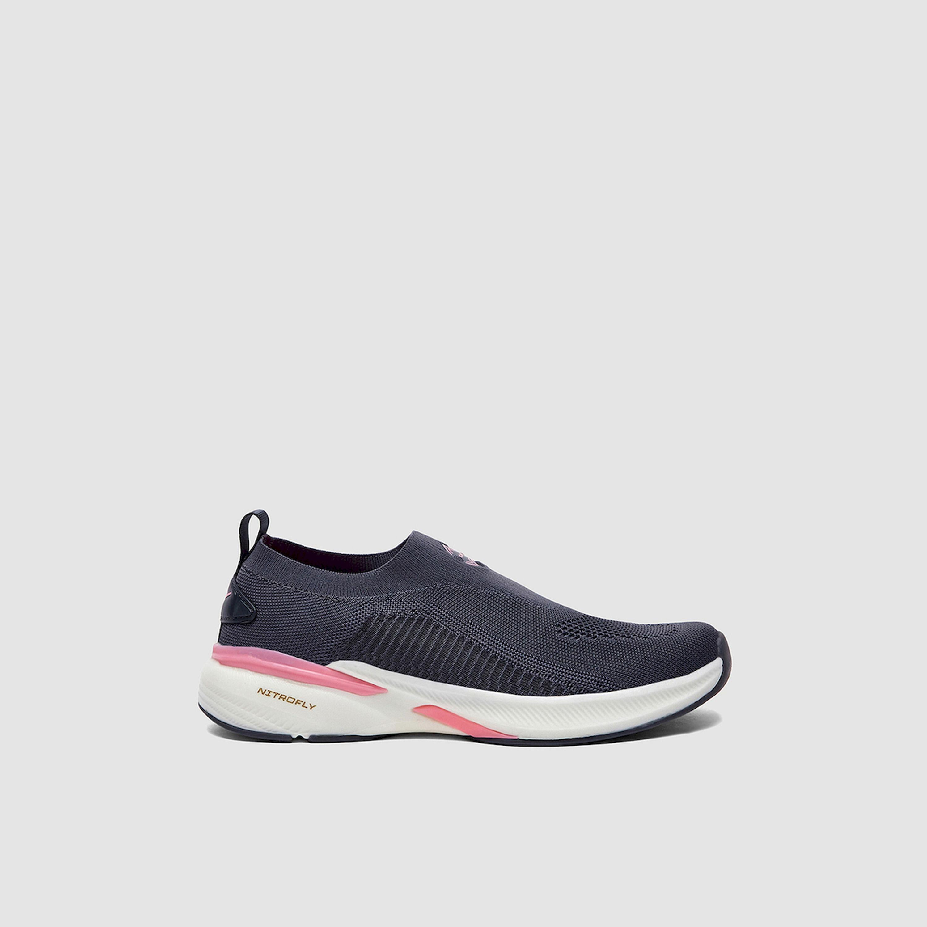 Campus Grey Textured Slip-On Shoes-women-shoes-sneakers-image-2