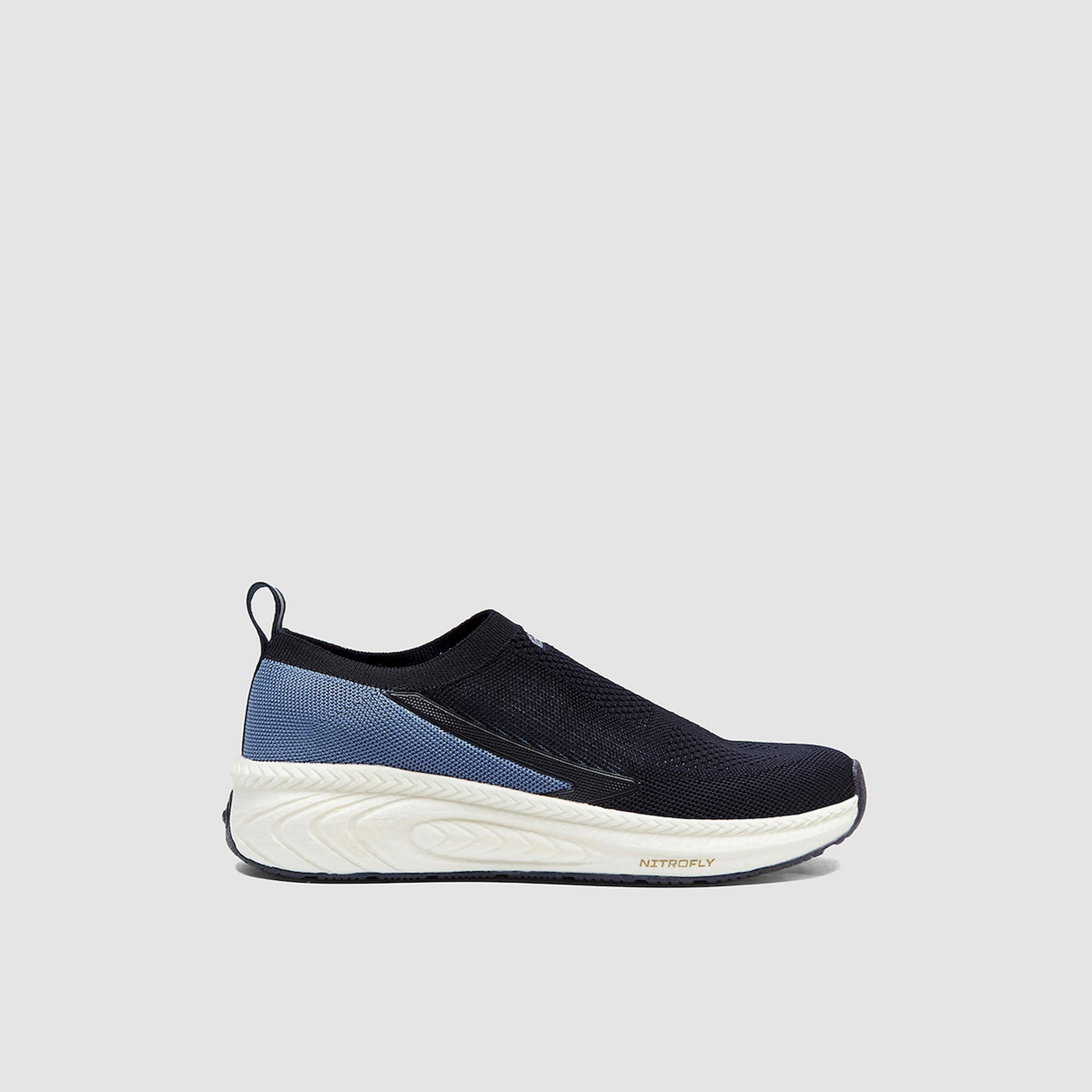 Campus Blue Textured Slip On Shoes-women-shoes-sneakers-image-2