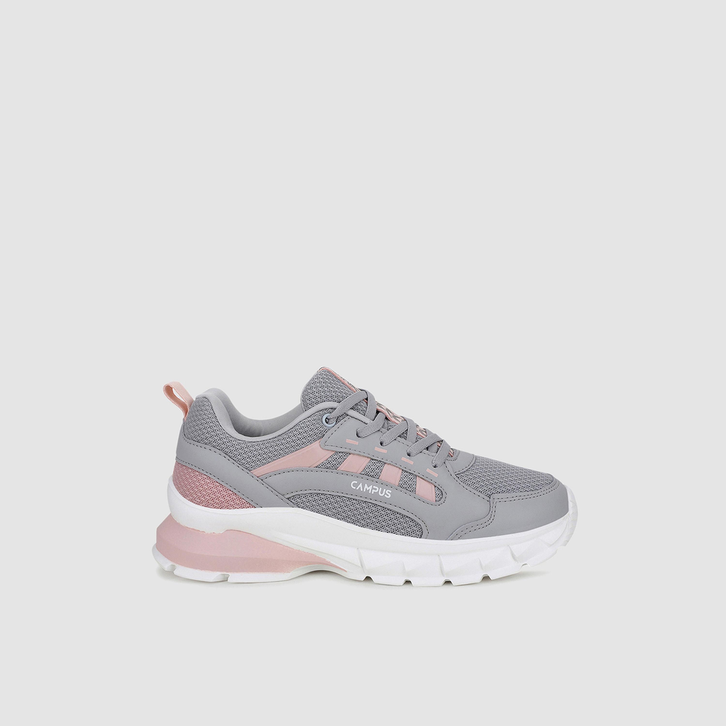 Campus Grey Low Top Lace-Up Sneakers-women-shoes-sneakers-image-2