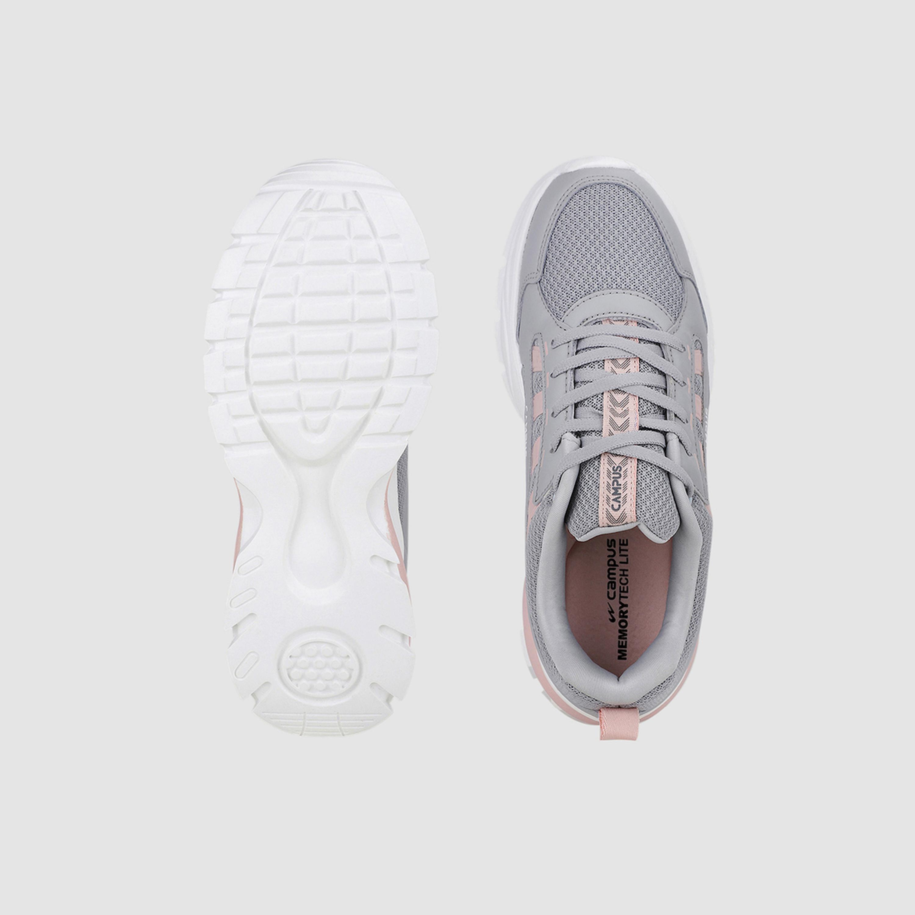 Campus Grey Low Top Lace-Up Sneakers-women-shoes-sneakers-image-3