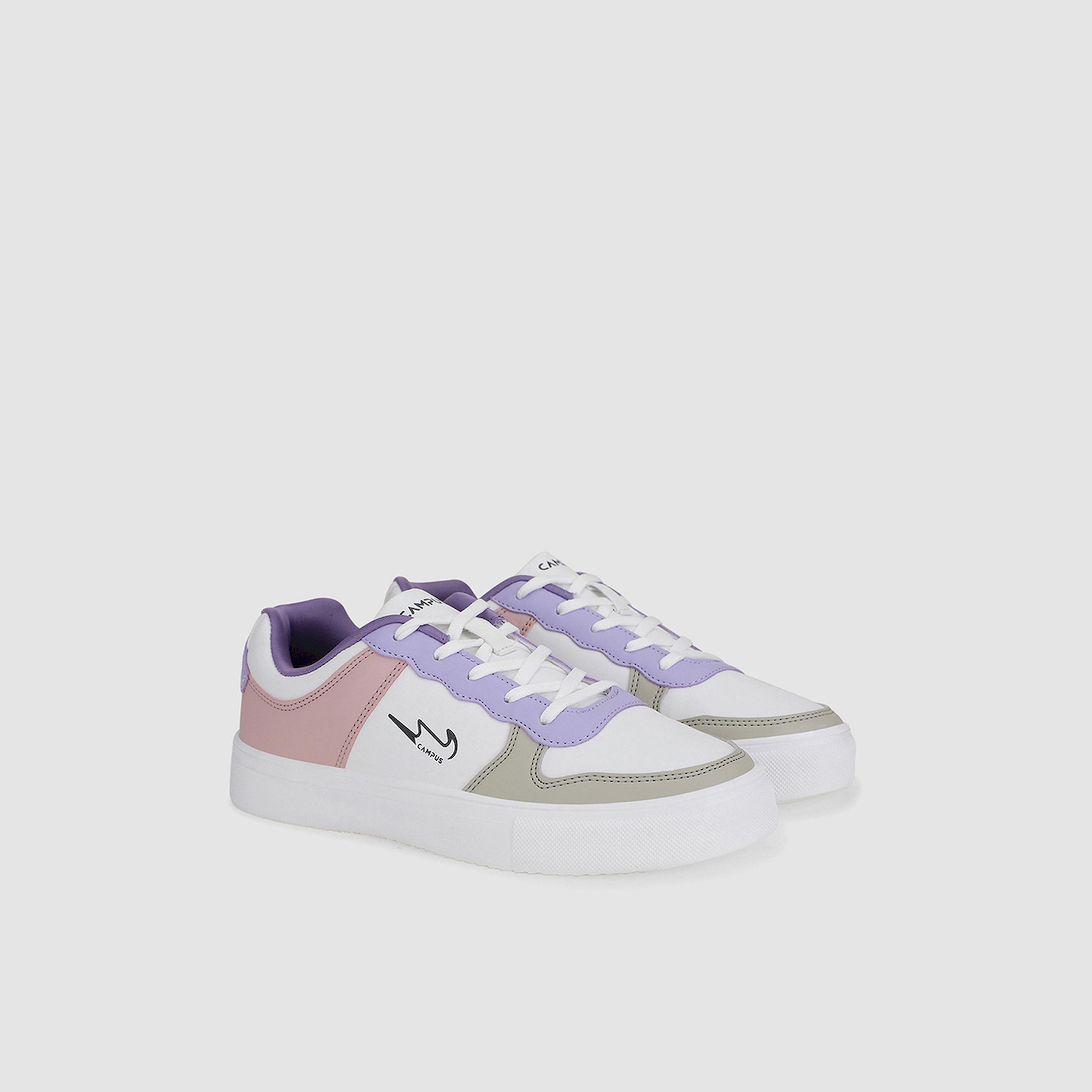 حذاء سنيكرز برباط غلق ونمط كتل الالوان-sports-women-shoes-image-1