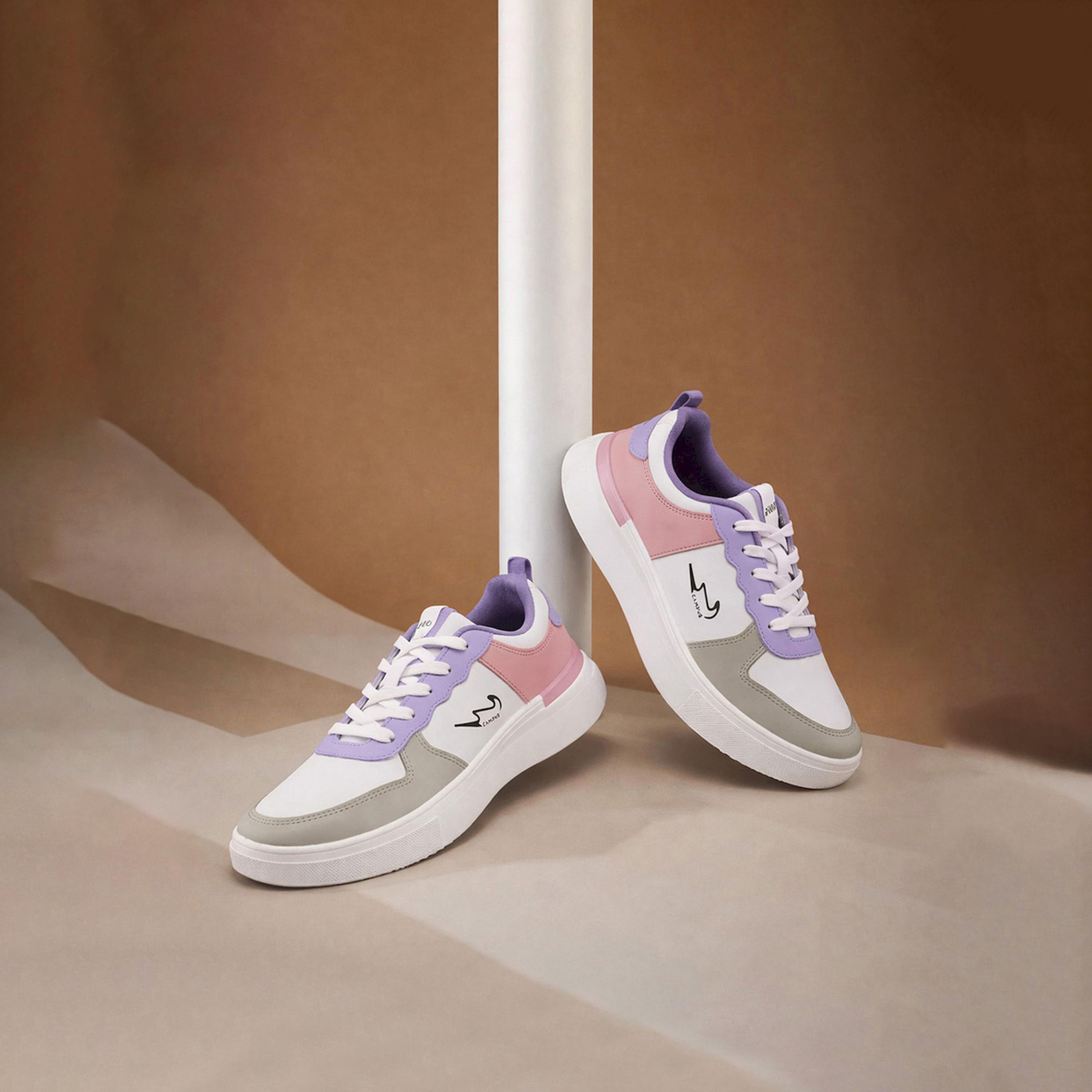 Campus Color Block Lace-Up Sneakers-women-shoes-sneakers-image-2