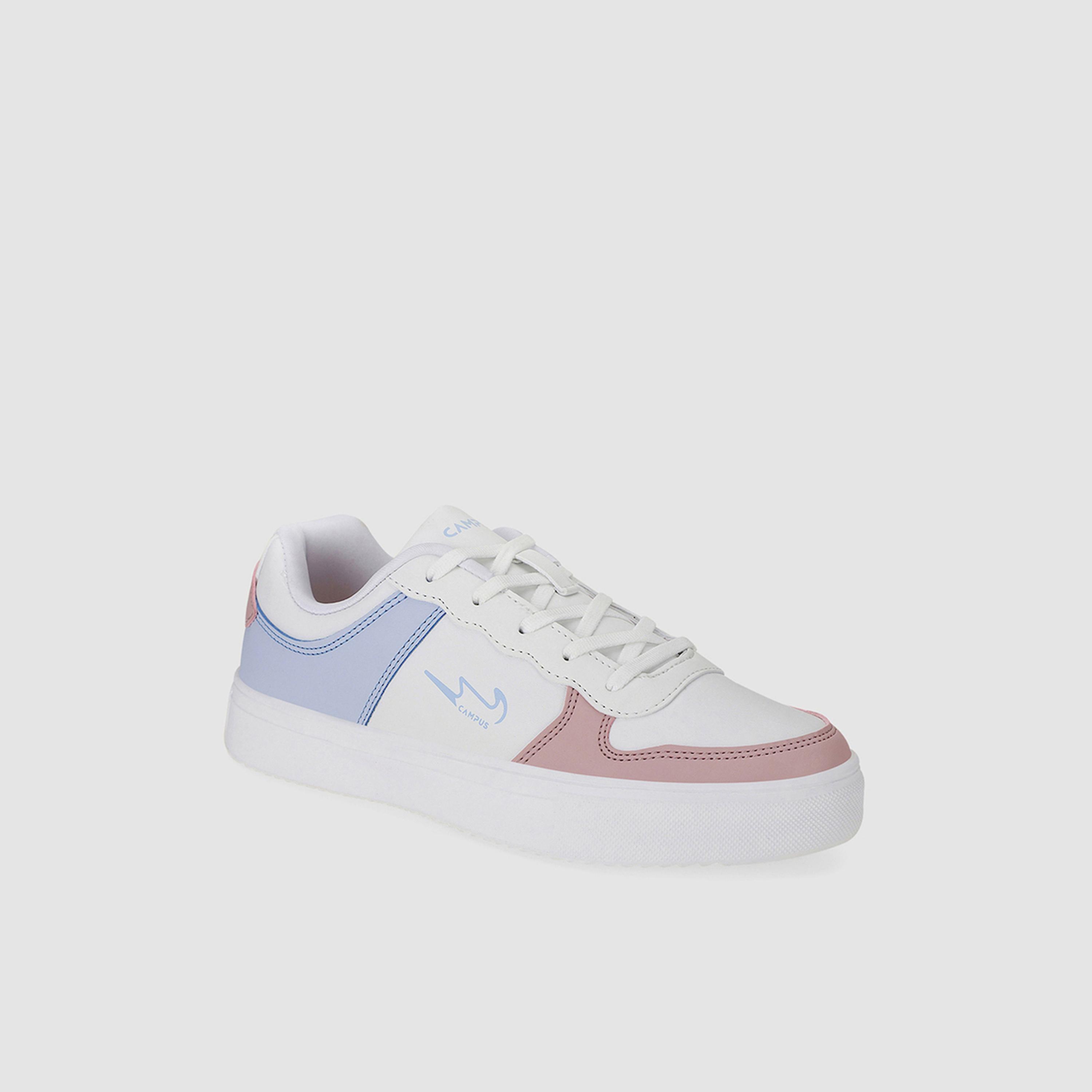 حذاء سنيكرز برباط غلق ونمط كتل الالوان-sports-women-shoes-image-4