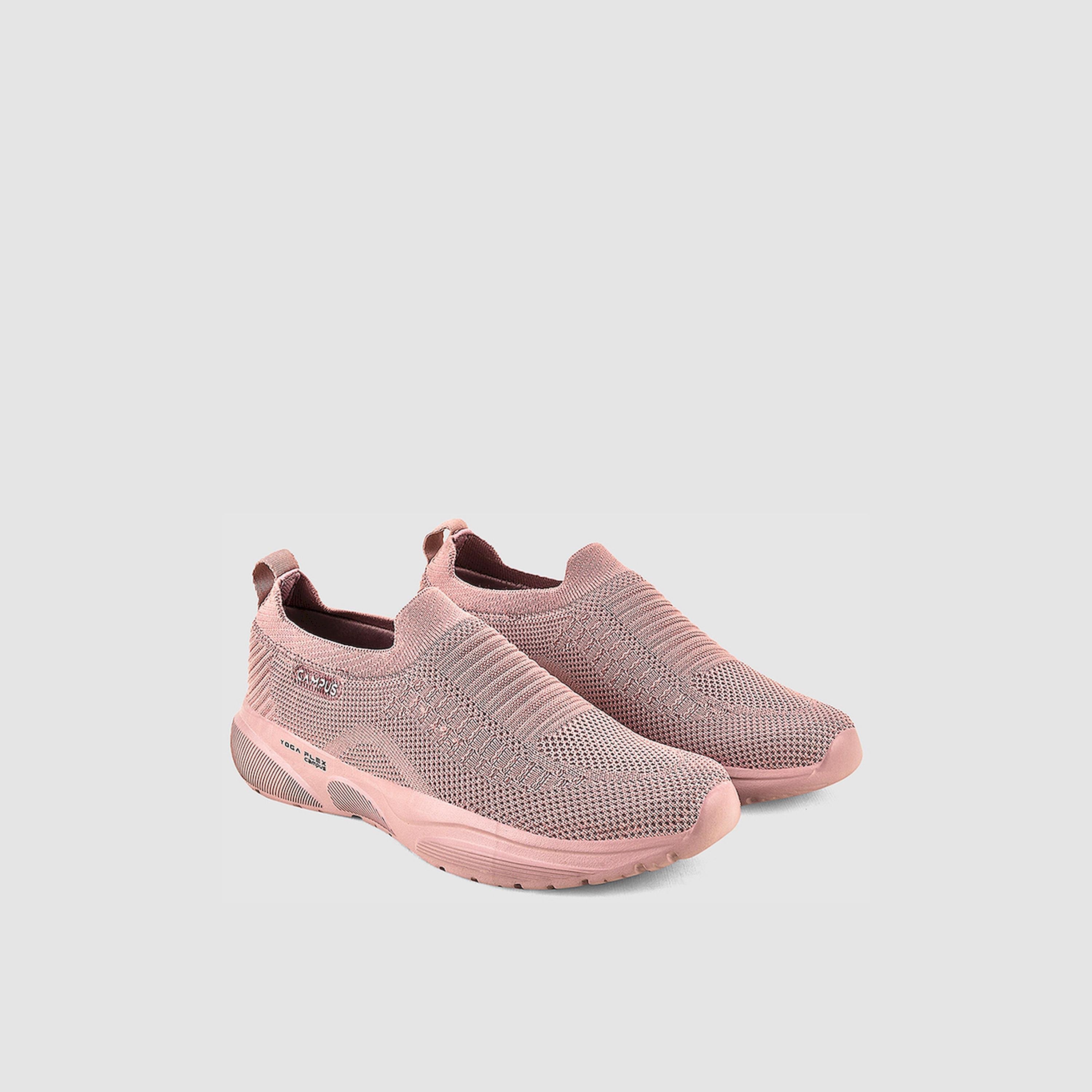 Campus Pink Mesh Slip On Sneakers-women-shoes-sneakers-image-1