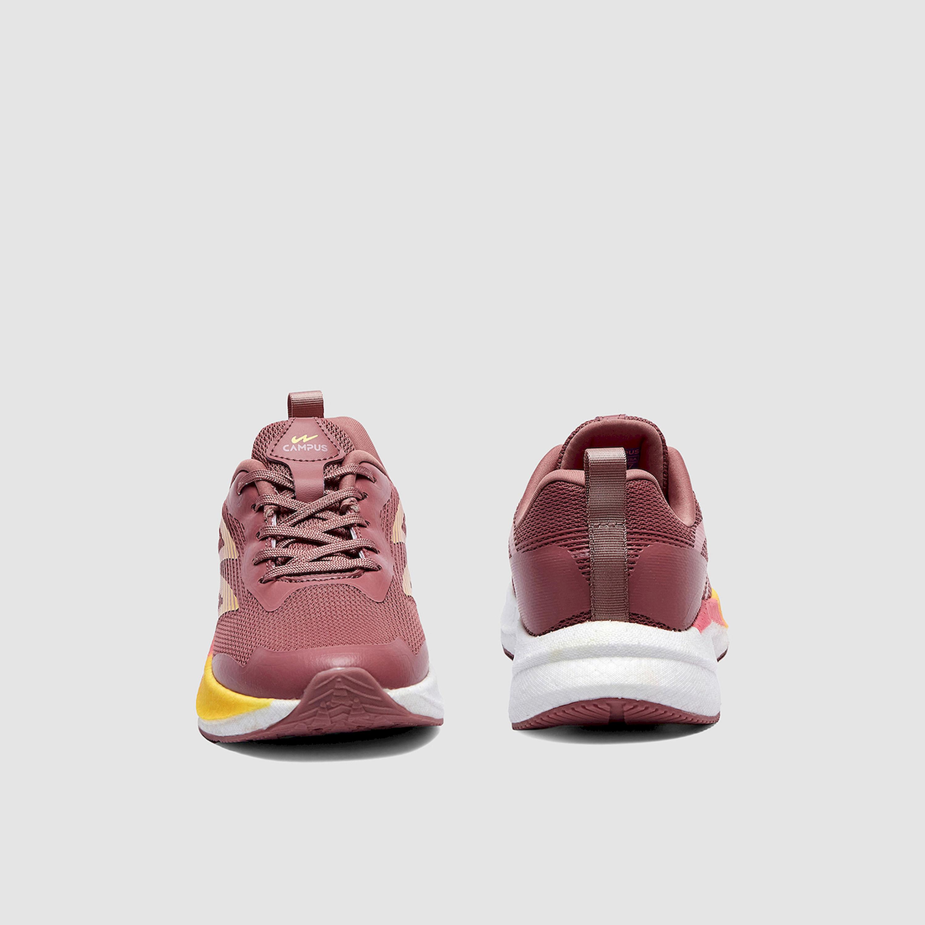 Campus Purple Mesh Lace Up Running Shoes-sports-women-shoes-image-5