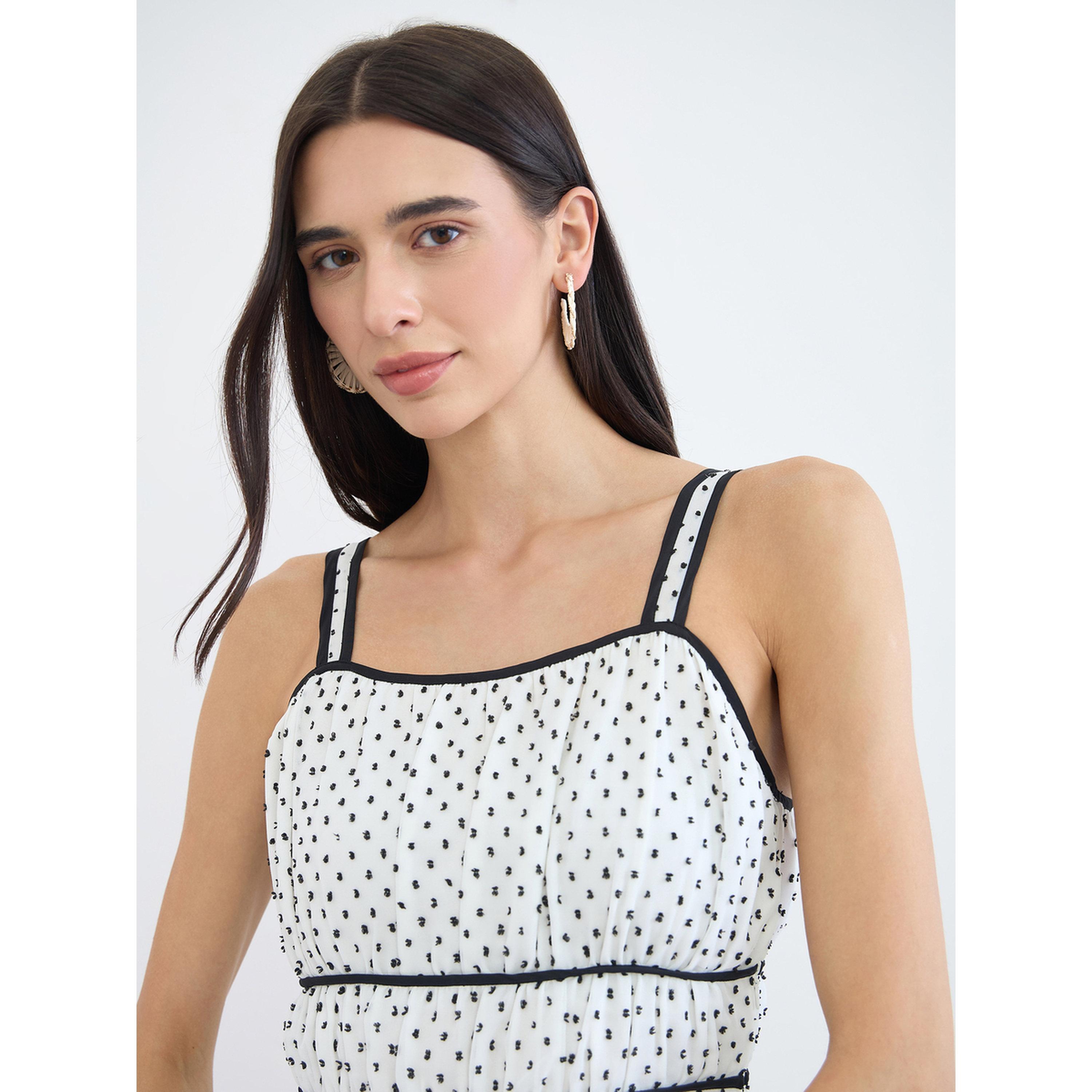 فستان ميدي متعدد الطبقات بنقشة منقطة-women-clothing-dresses-image-4