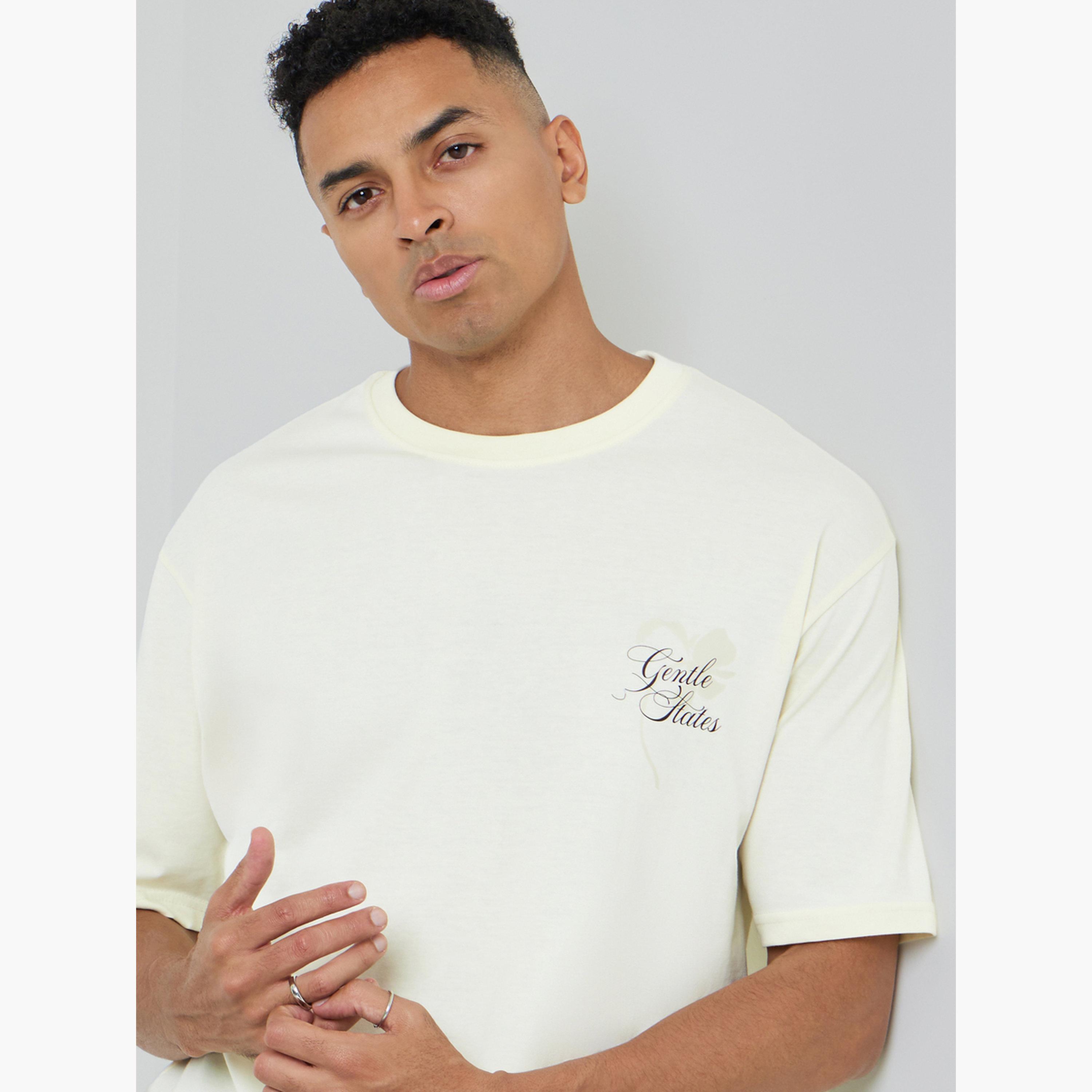 تيشيرت جيرسي بقصة فضفاضة وطبعة جرافيك للرجال-men-clothing-tshirtsandpolos-tshirts-image-3