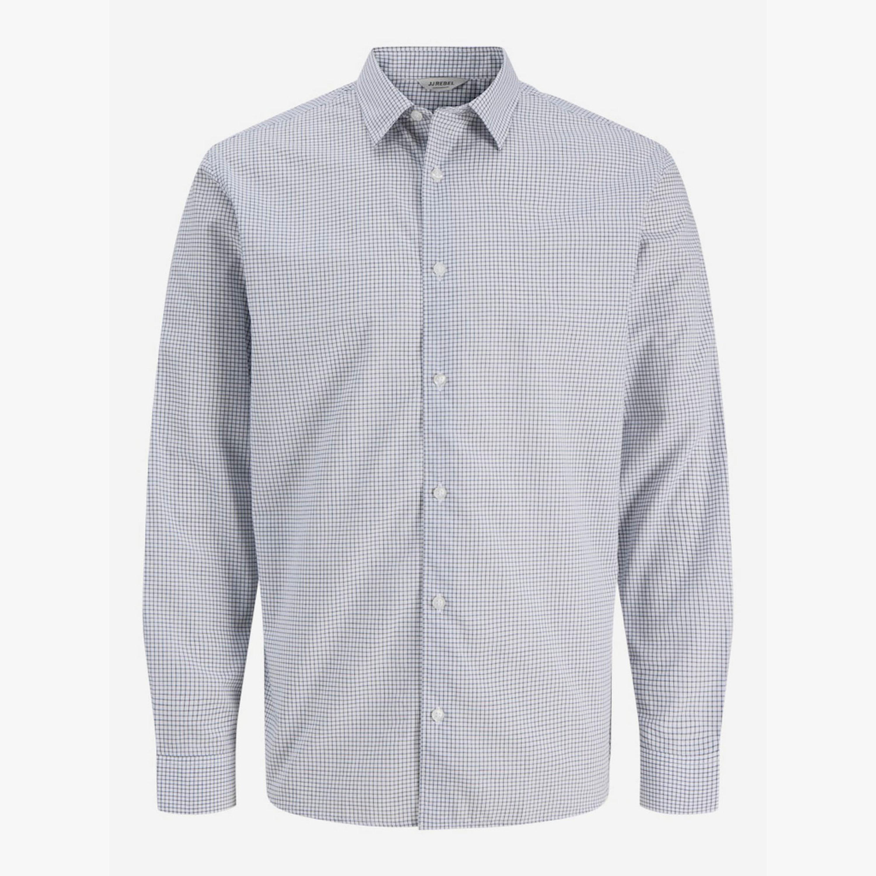 REBEL White Gavin Checked Spread Collar Shirt-men-clothing-shirts-image-5